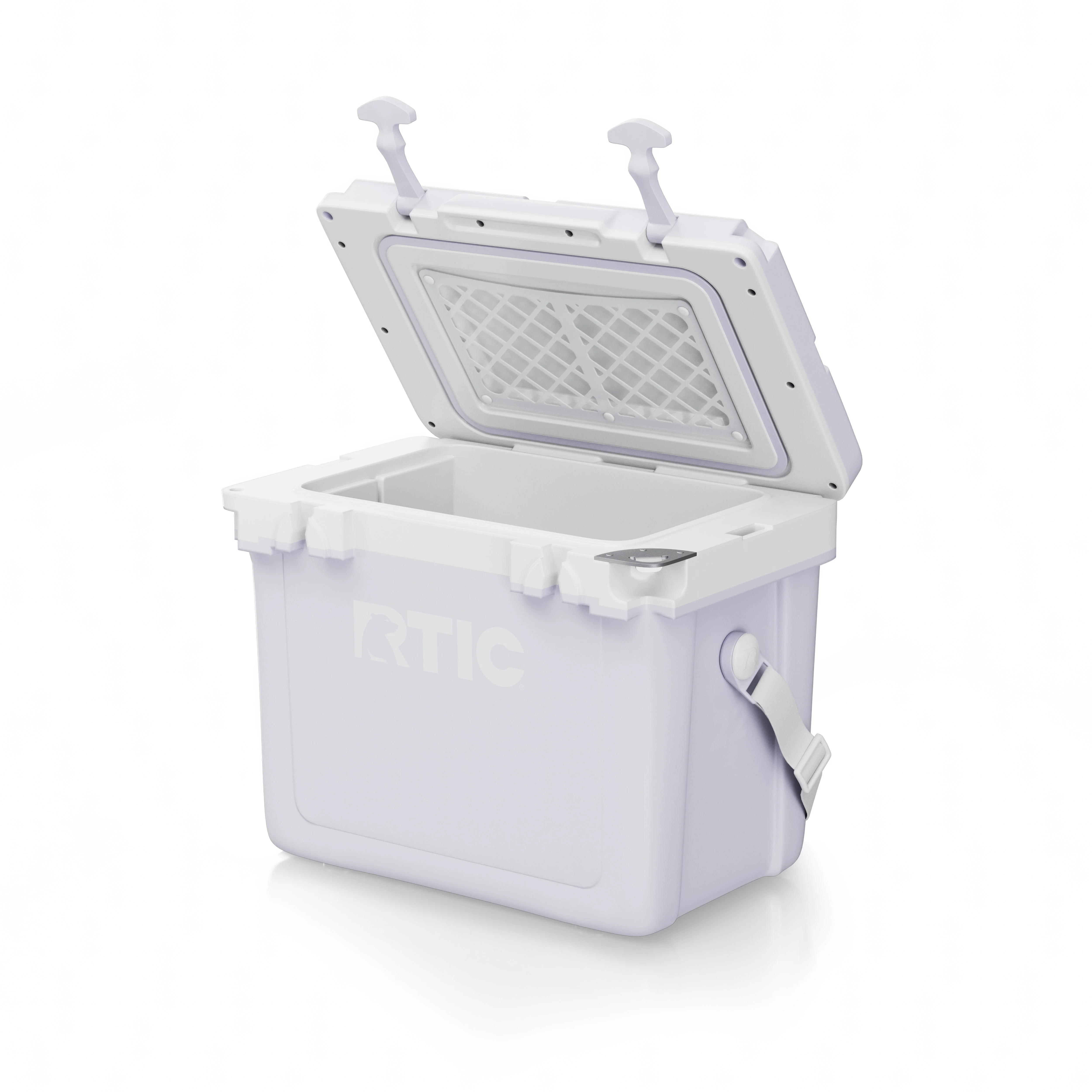 RTIC 22 QT Ultra-Light Hard-Sided Ice Chest Cooler, Lilac/White, Fits 8 bottles or 30 cans