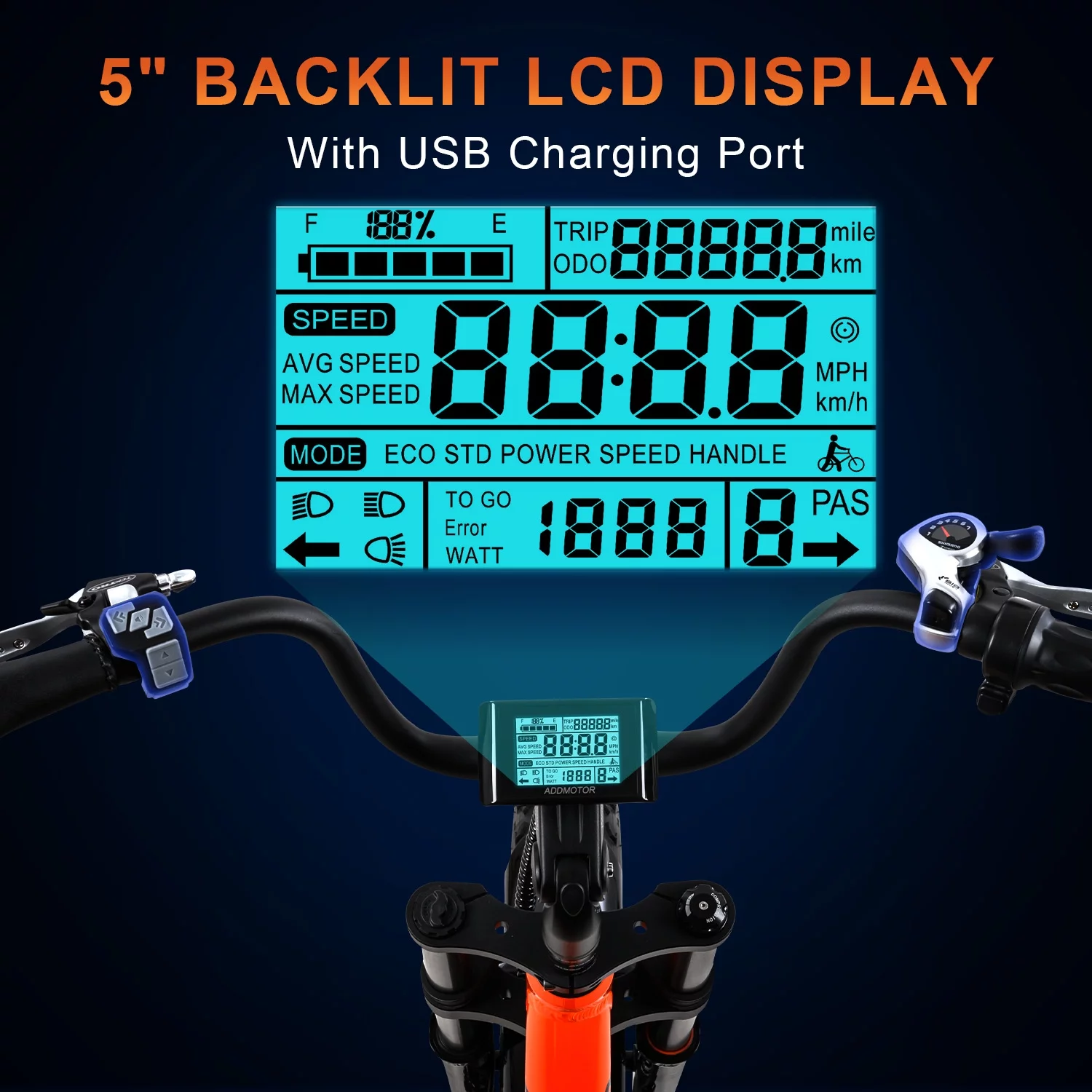 Addmotor 24 In. Electric Bicycle, 750W Step-Thru Fat Tire Electric Bike, Pedal Assist Cruiser City Ebike for Adults, Shimano 7 Speed, 28MPH, M-430 Rose Gold