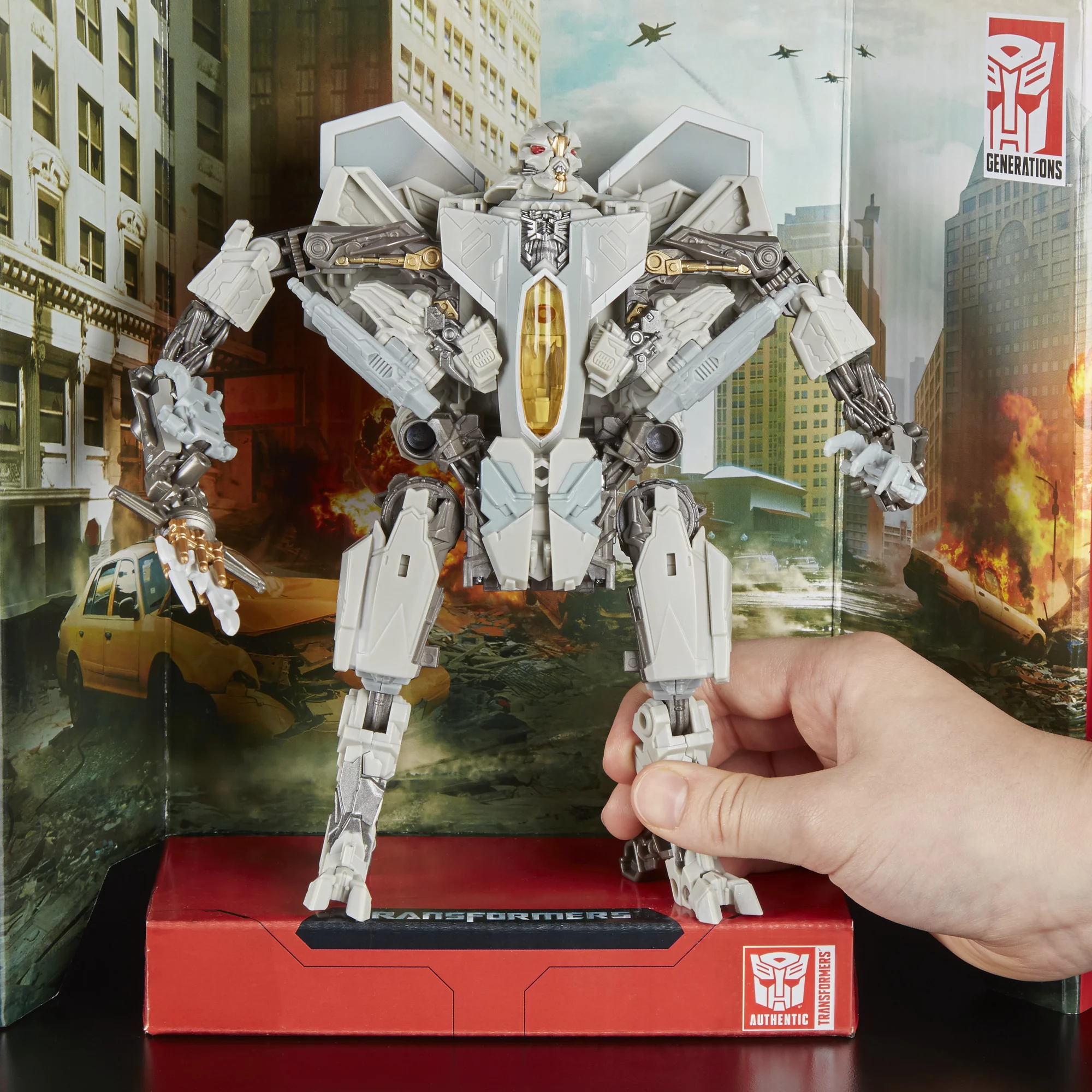 Transformers Studio Series 06 Voyager Class Movie 1 Starscream Action Figure