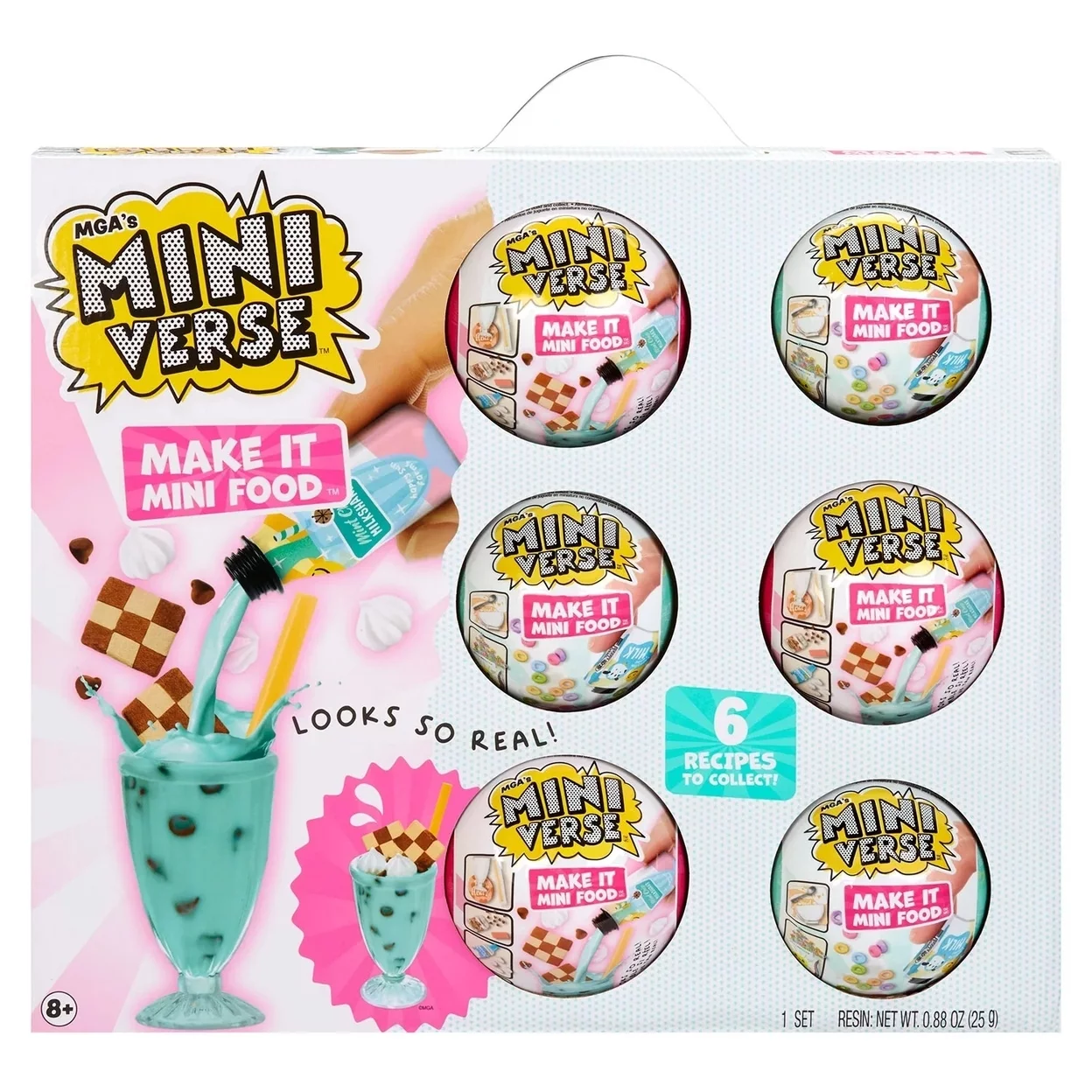 MGA's Miniverse Café & Diner Food, 6 Pack
