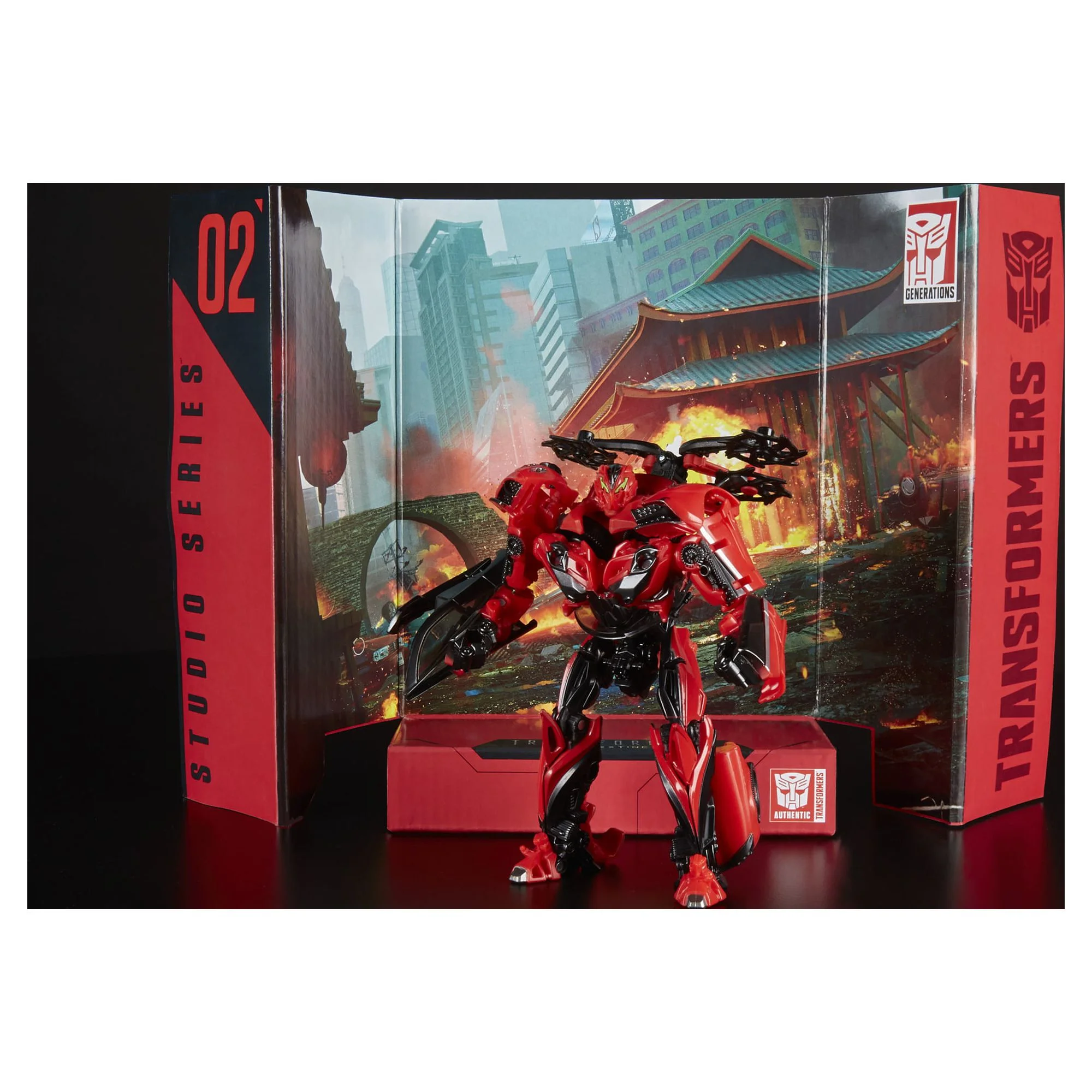 Transformers Studio Series 02 Deluxe Class Movie 3 Decepticon Stinger Action Figure Set