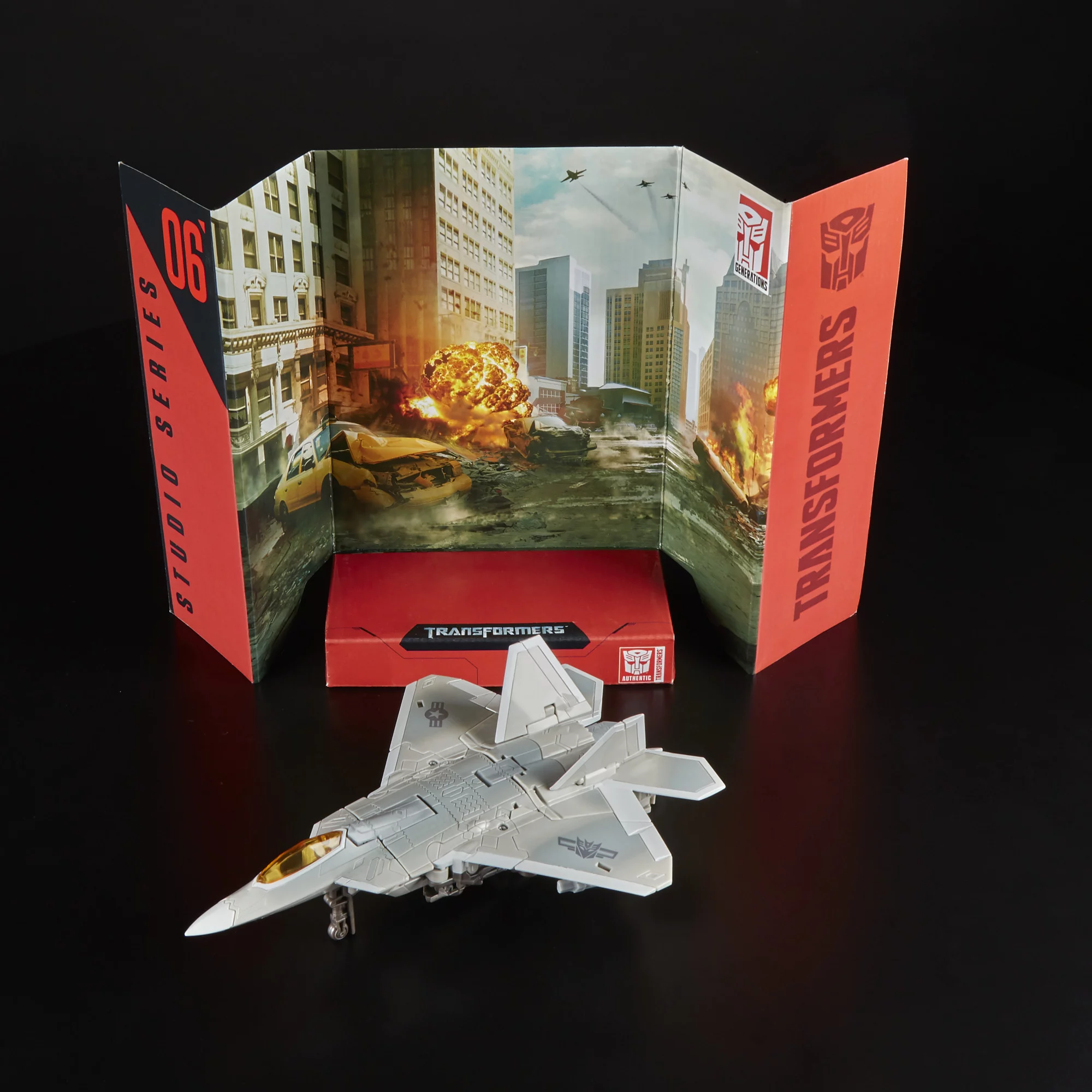 Transformers Studio Series 06 Voyager Class Movie 1 Starscream Action Figure