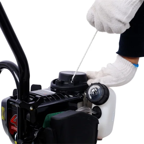 Mini Tiller Cultivator, Powerful 37.7cc 4-stroke Viper Engine, Gear Drive Transmission, Mini Cultivator with 4-Cycle Engine