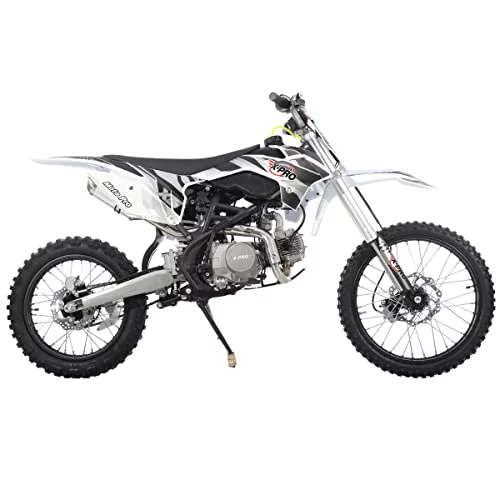 X-Pro Brand New 125cc Gas Pit Dirt Bike with 4 Manual Transmission, Kick Start, Big 19