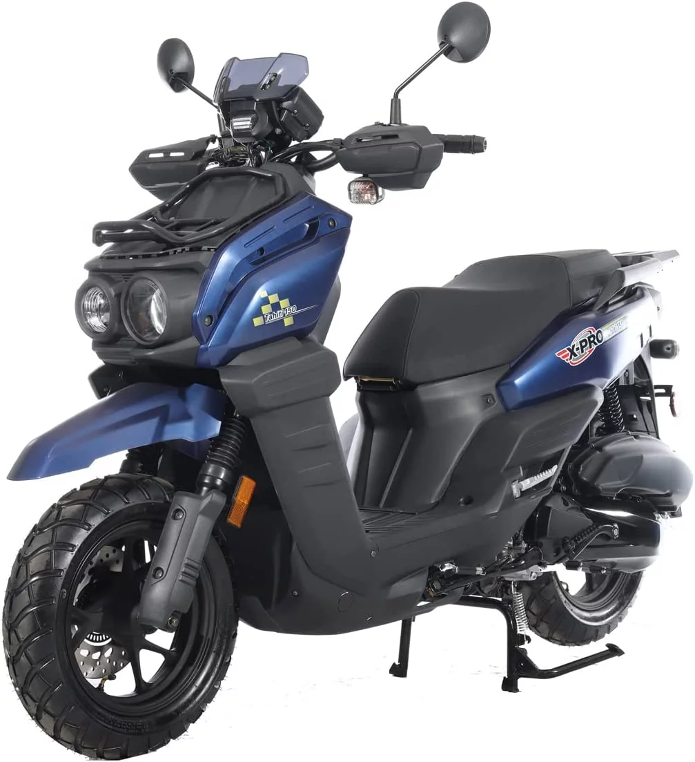 X-Pro Brand New 150cc Gas Moped Scooter, 12