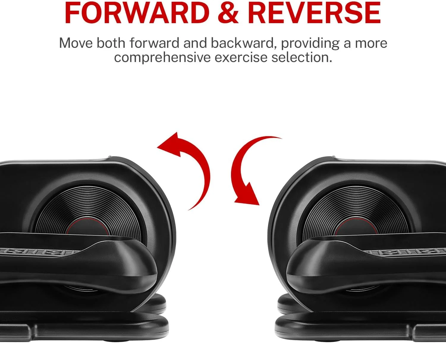 Under Desk Elliptical Machine, 12 Level Magnetic Resistance, Forward & Reverse Direction, Manual & Electric Mode, Leg Exerciser for Seniors Healthy