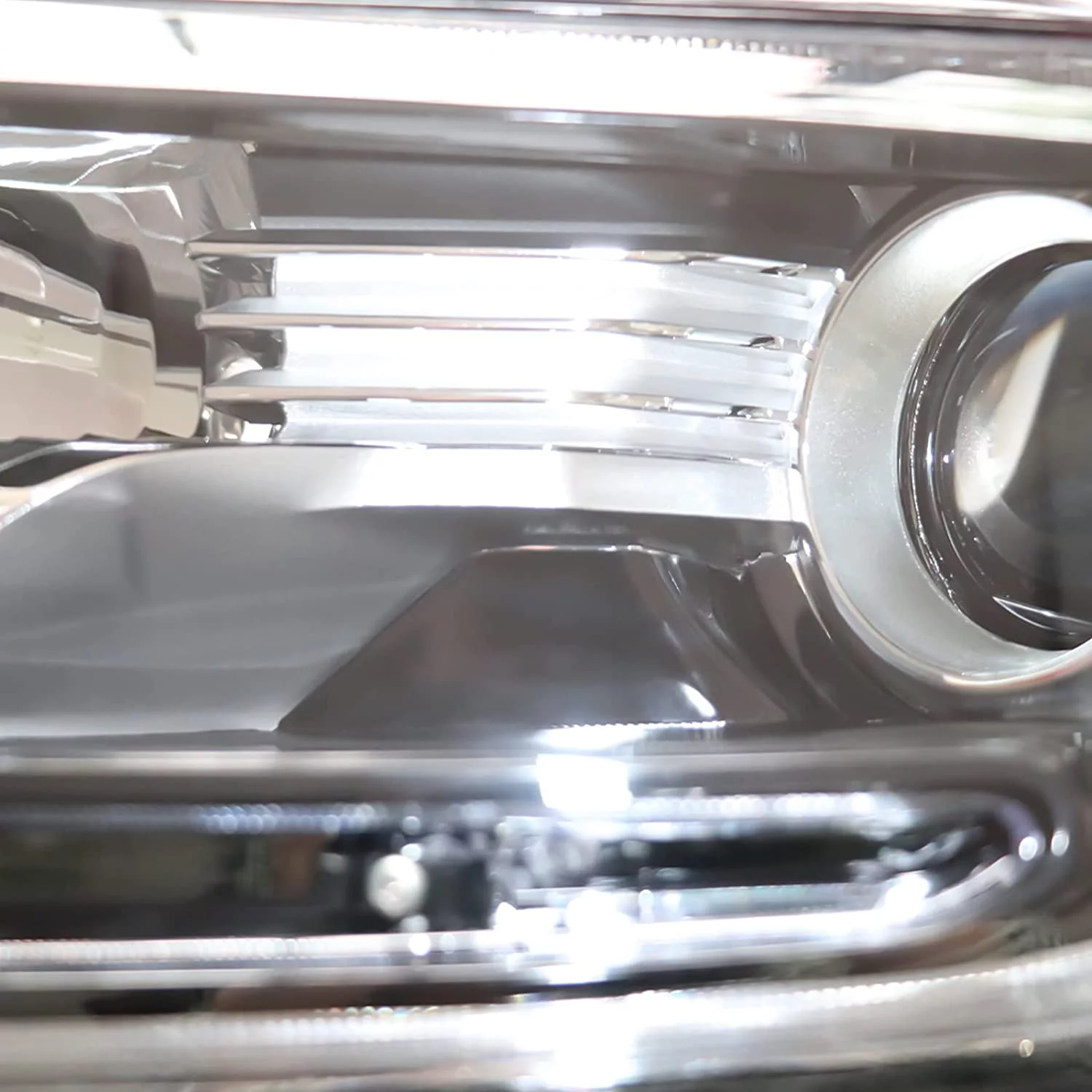 For 2017 2018 2019 2020 2021Honda CRV Headlights Assembly Halogen with LED DRL Headlamp Left Driver Headlight Black Housing Clear Lens Head light - Driver Side Headlight Only