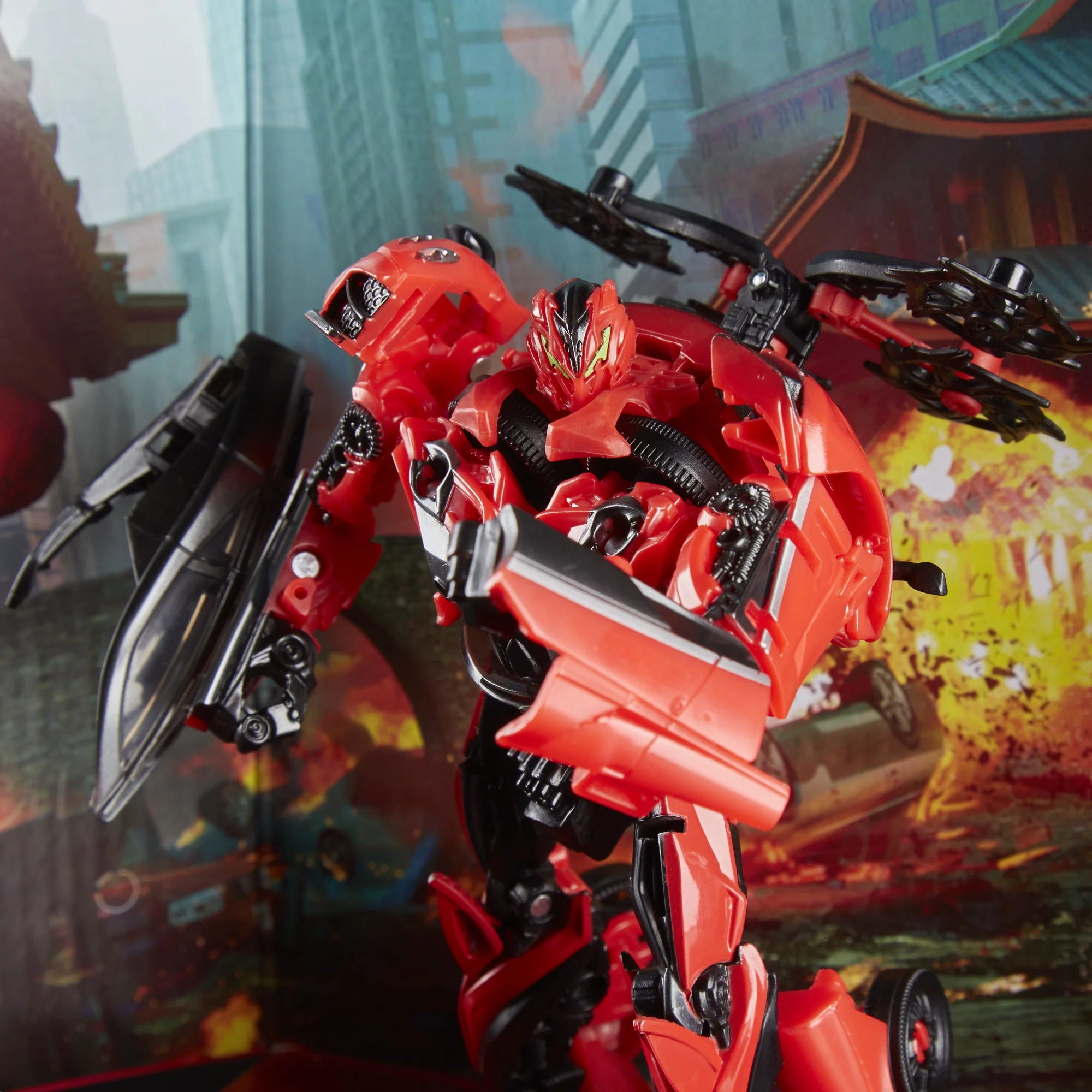 Transformers Studio Series 02 Deluxe Class Movie 3 Decepticon Stinger Action Figure Set