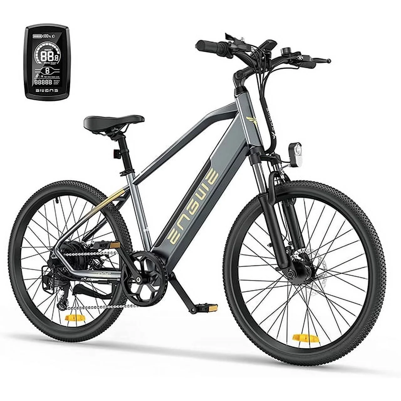 ENGWE P26 Electric Bike for Adults,500W 19.9MPH Electric Mountain Bicycle,26