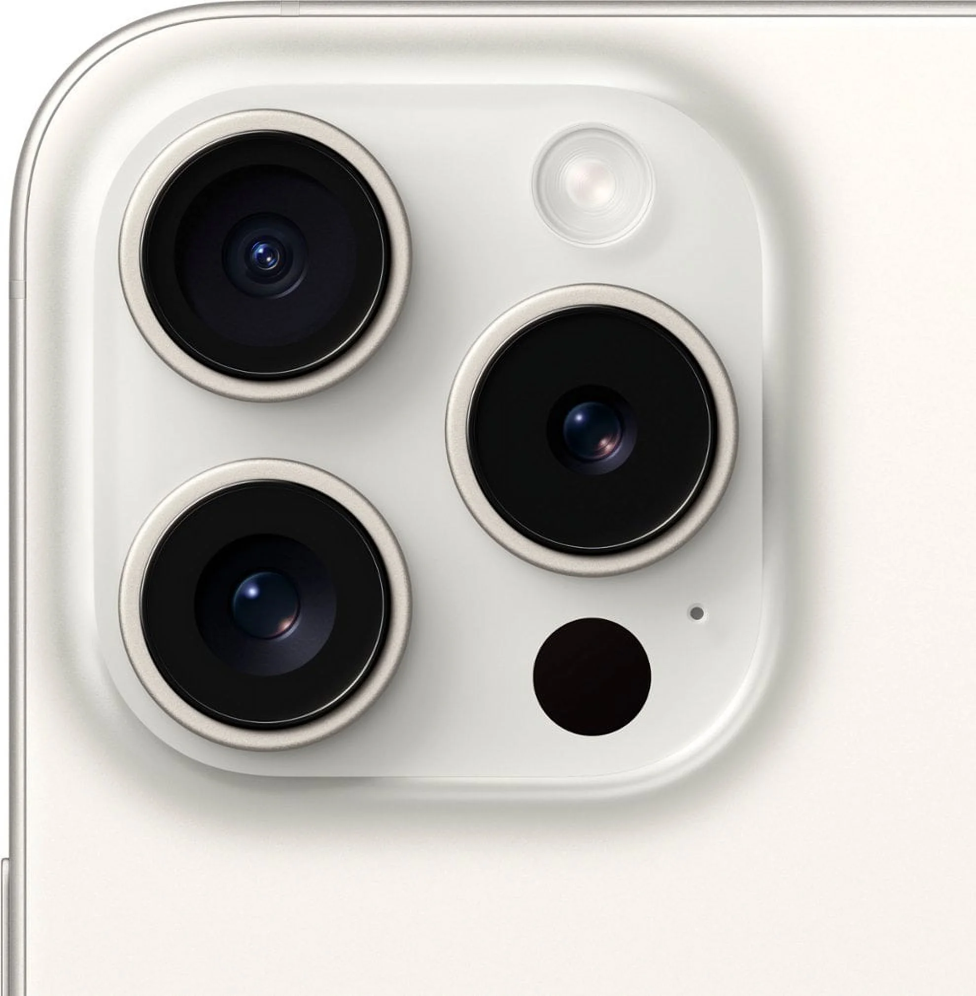 Restored Apple iPhone 15 Pro Max 1TB Unlocked White Titanium MU6G3LL/A Excellent Condition