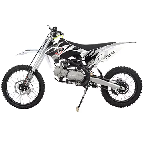 X-Pro Brand New 125cc Gas Pit Dirt Bike with 4 Manual Transmission, Kick Start, Big 19