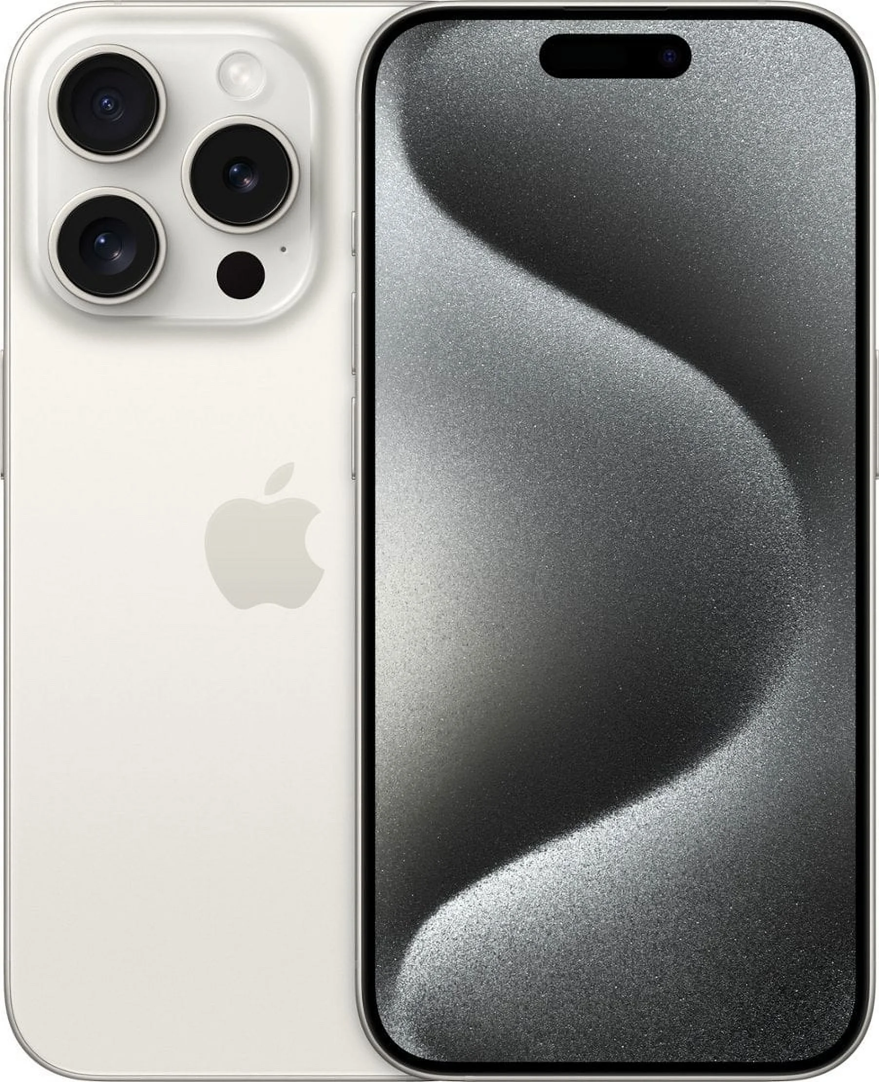 Restored Apple iPhone 15 Pro Max 1TB Unlocked White Titanium MU6G3LL/A Excellent Condition