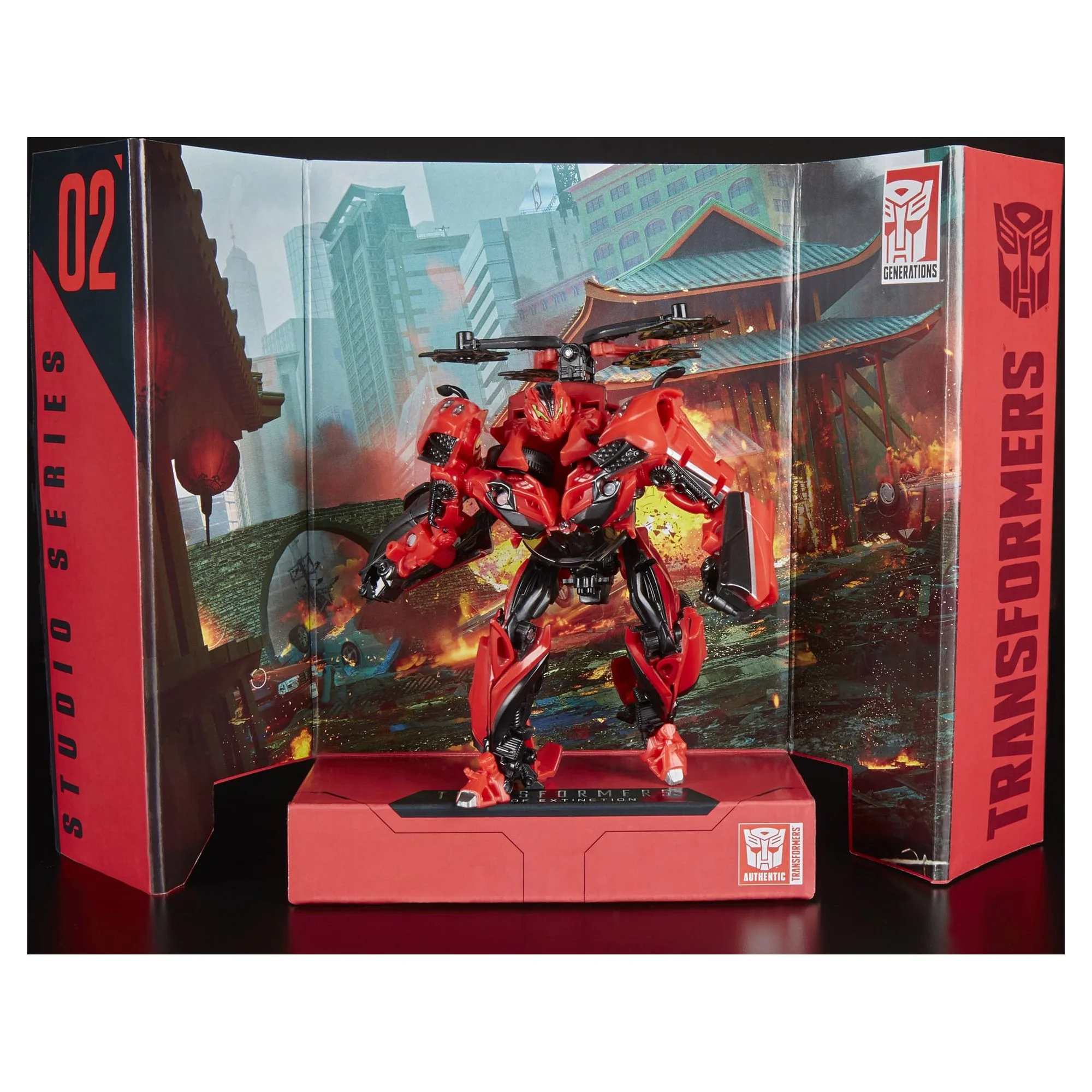 Transformers Studio Series 02 Deluxe Class Movie 3 Decepticon Stinger Action Figure Set