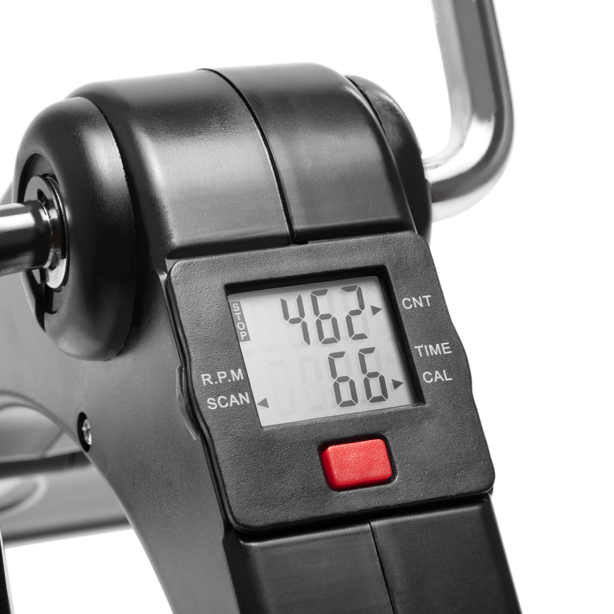 YouLoveIt Mini Exercise Bike Pedal Fitness Exerciser Cycle Bike Mini Bike Leg Arm Trainer with with Calorie Counter Foldable Under Desk Bike Portable Pedal Exerciser