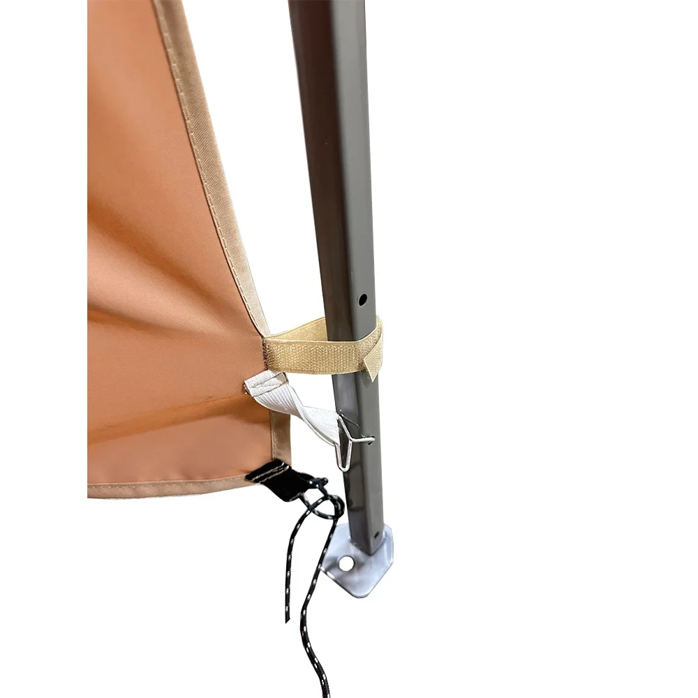 Garden Winds Custom Fit Replacement Canopy Top Cover and Sunwall Compatible with The Coleman 2000004407, 2000035727 13 x 13 Two Tiered Tent Shelter - Upgraded Performance RIPLOCK 350 Fabric- Beige