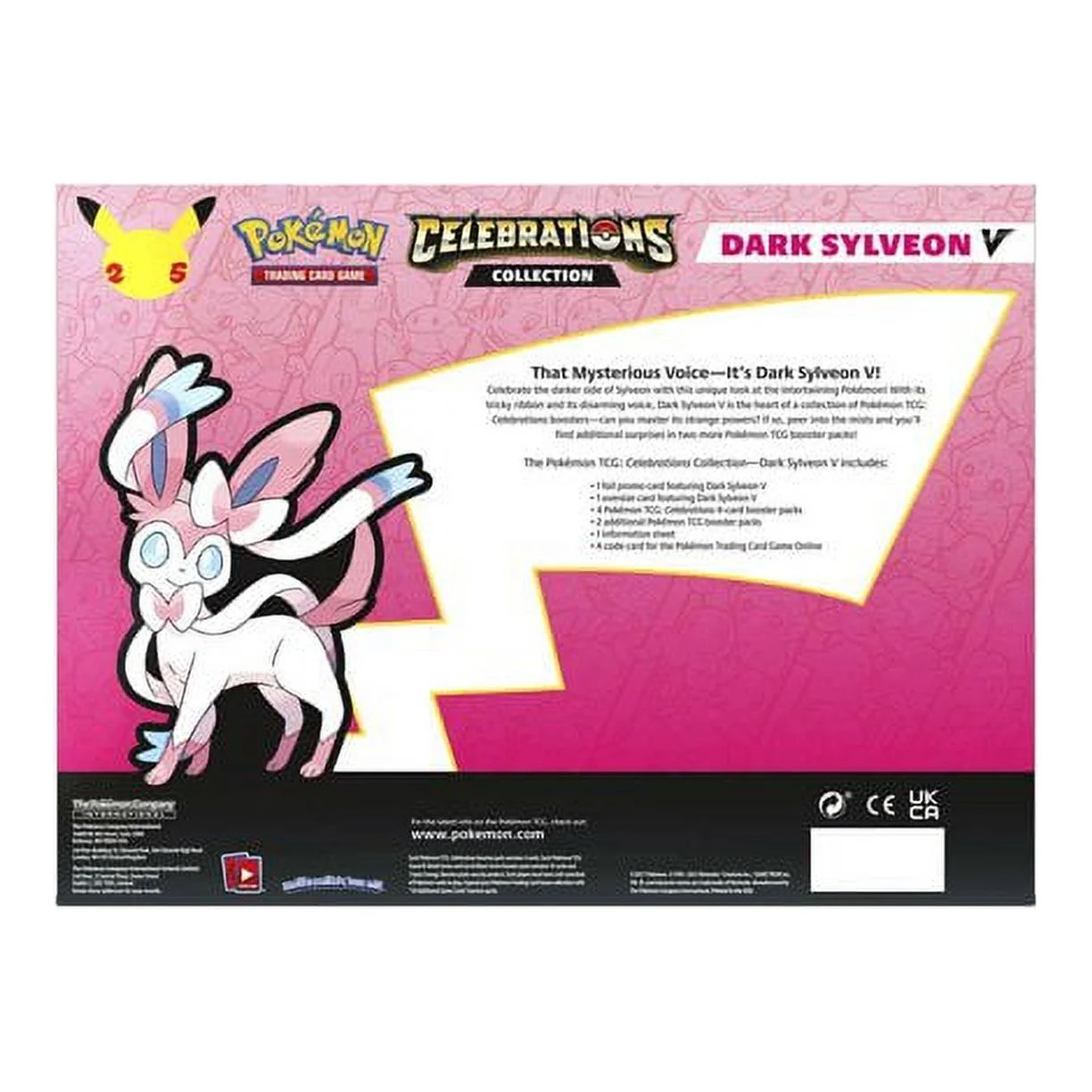 Pokemon Celebrations Dark Sylveon V Collection Box