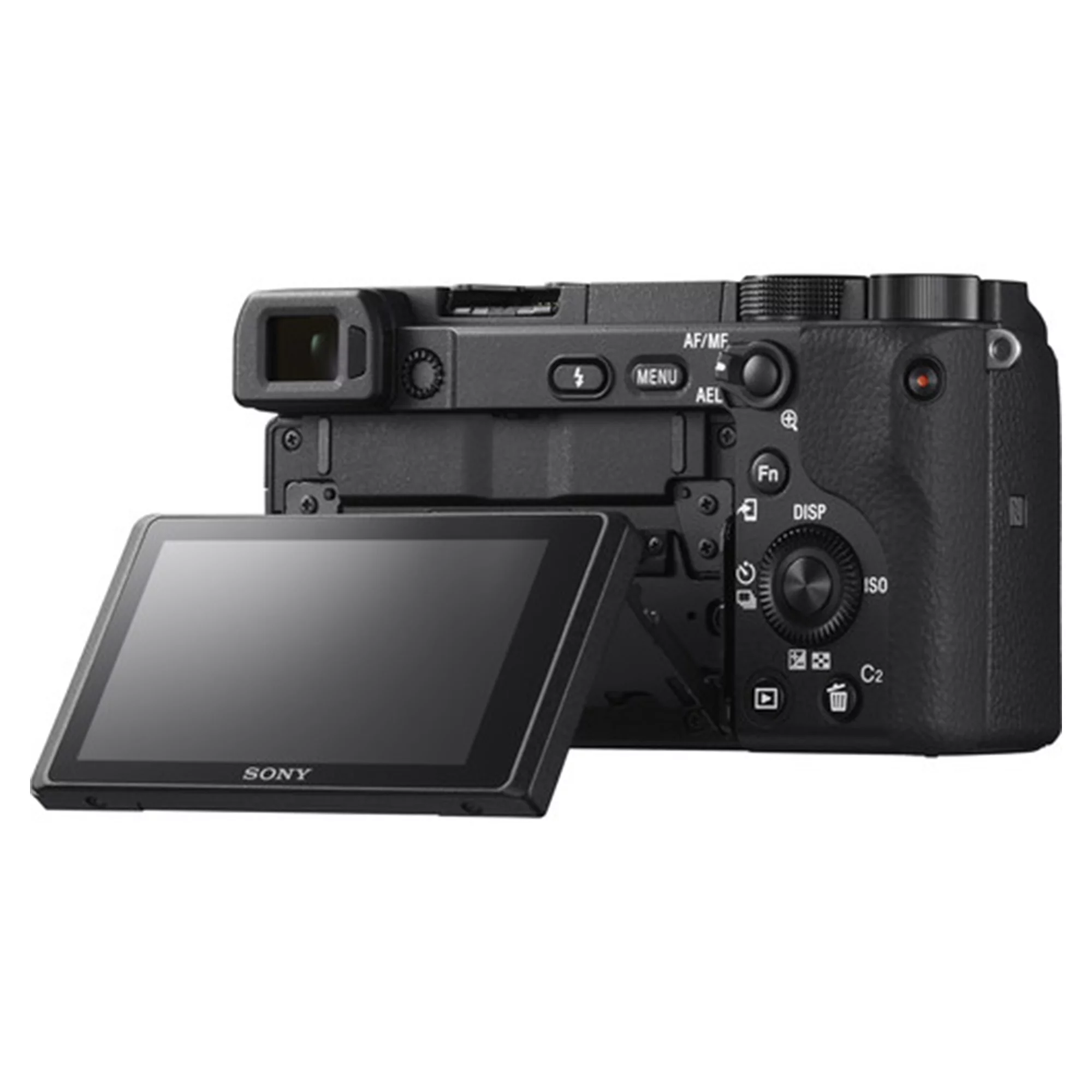 Sony Alpha a6400 Mirrorless Digital Camera with 16-50mm Lens + SanDisk 32GB Card + Case + ZeeTech Accessory Bundle