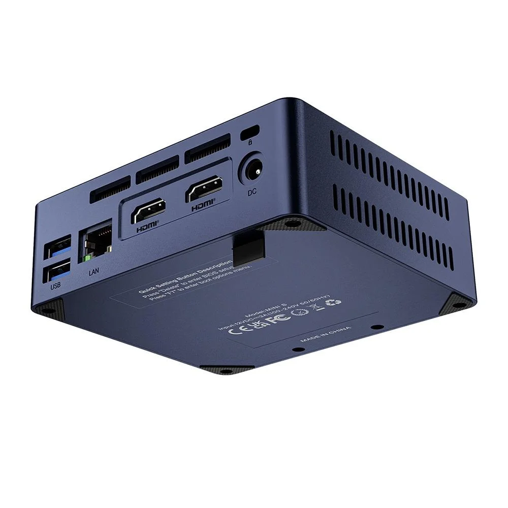 Beelink Mini S12 Mini PC Intel Processor N95 Windows 11 Pro 8GB RAM 256GB SSD Mini Desktop Computer