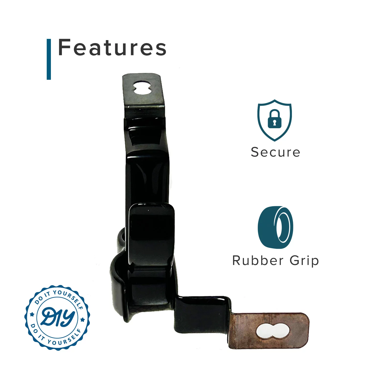 AlveyTech Clip Cane Holder Set of 2 for Pride, Go-Go, Drive, Medline, Pro Basic, Golden Wheelchair