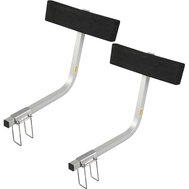 Vevor Short Bunk Guide-Ons Steel Trailer Guides with Carpet-Padded Boards - 2 Piece