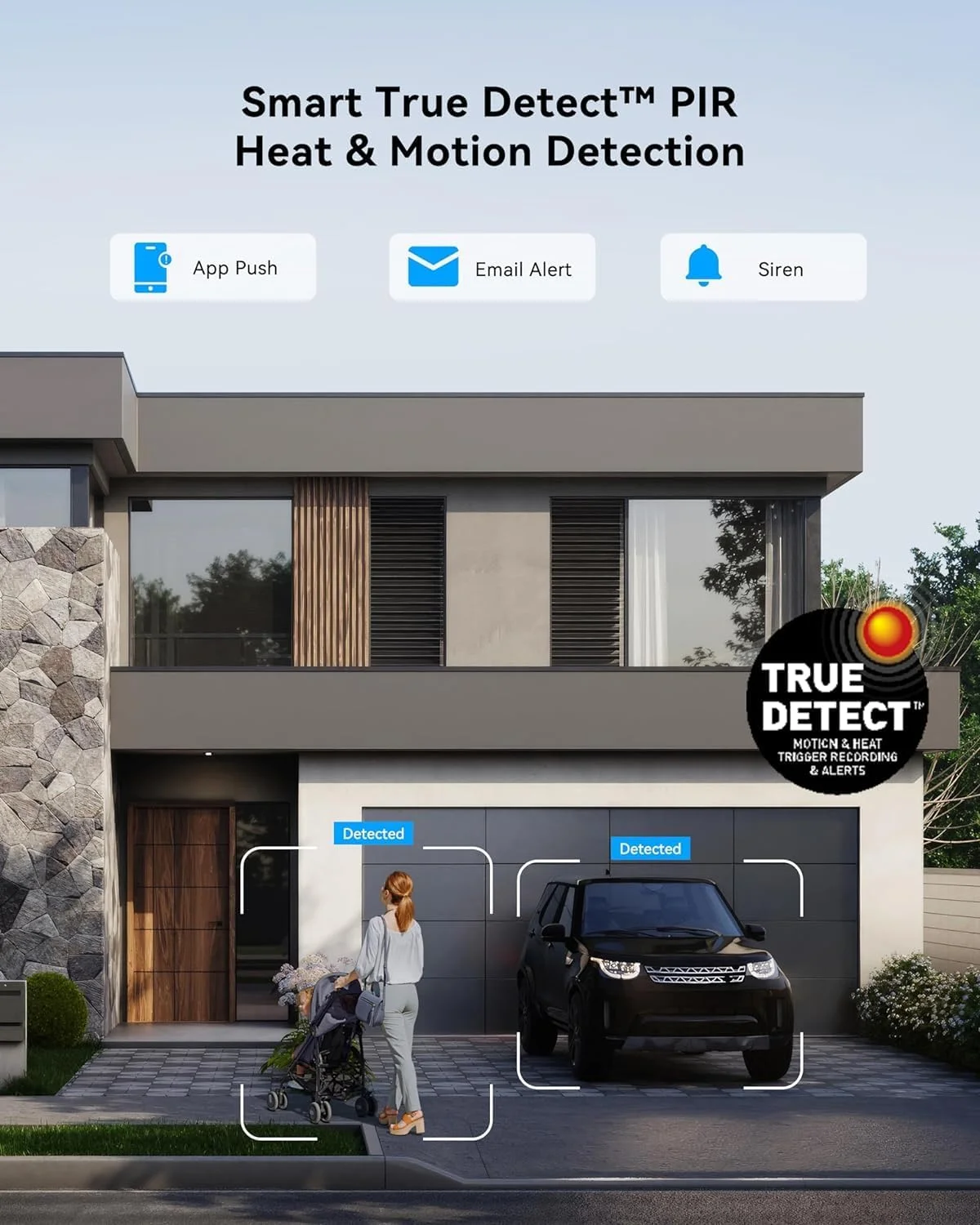 Swann Hardwired Indoor and Outdoor Smart-Enabled DVR Security Camera System