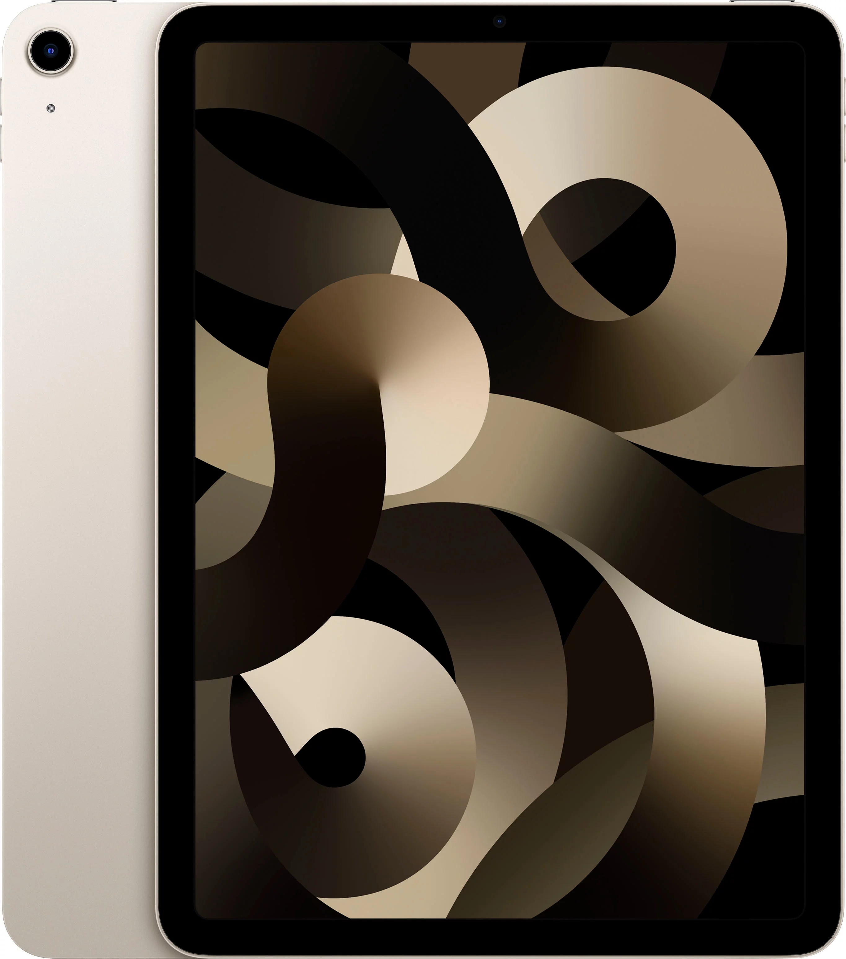 Restored 2022 Apple iPad air Wi Fi 256 GB Starlight (5th Generation) (Refurbished)