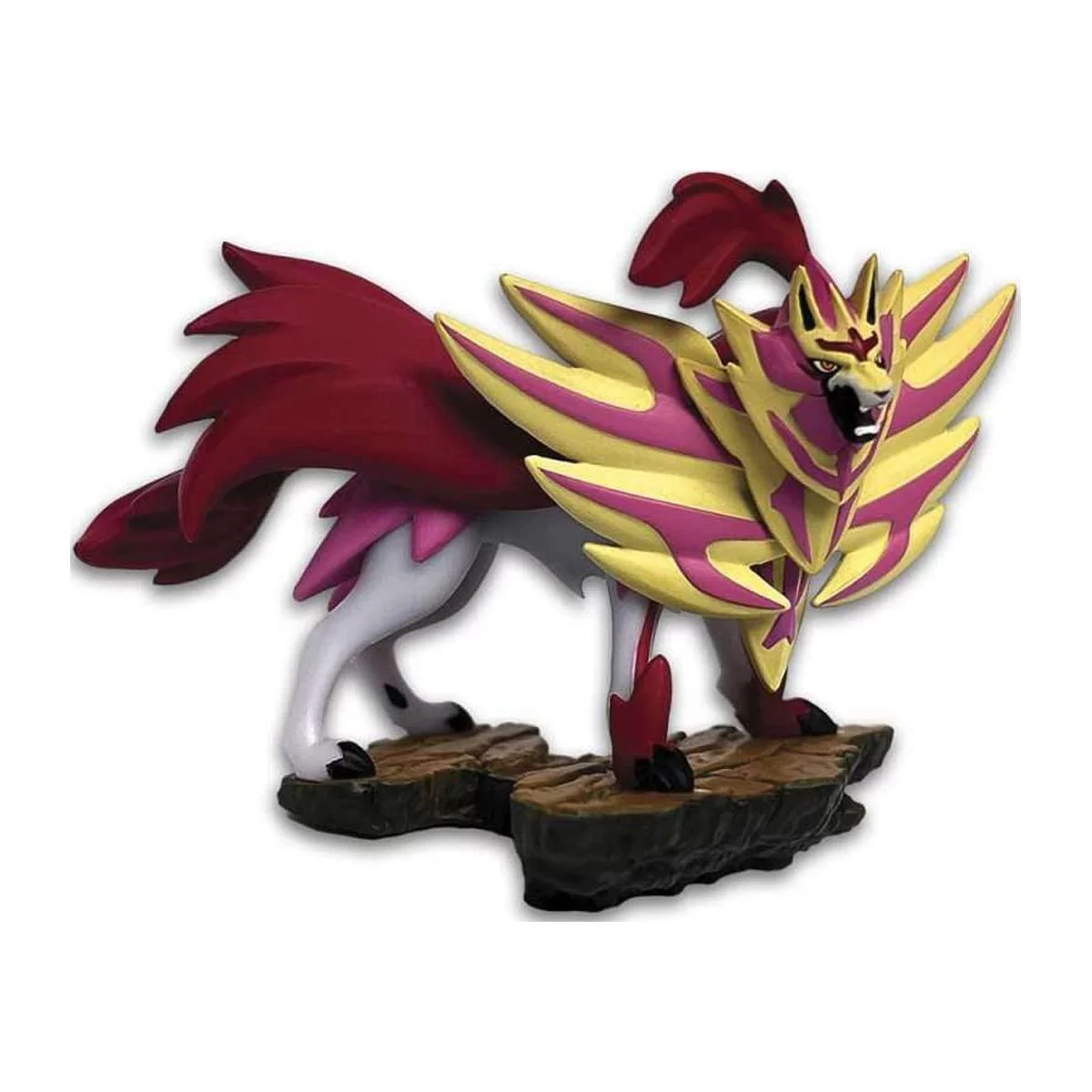 Pokemon Crown Zenith Shiny Zamazenta V Premium Figure Collection (11 Booster Packs, Foil Promo Card, Figure, Pin, 65 Card Sleeves & More)