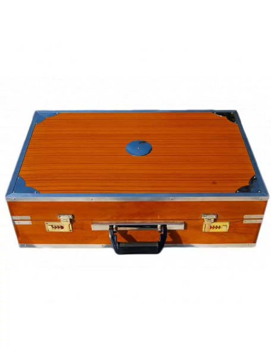 Folding Harmonium Instrument, 3.5 octaves, Portable Harmonium Tuned