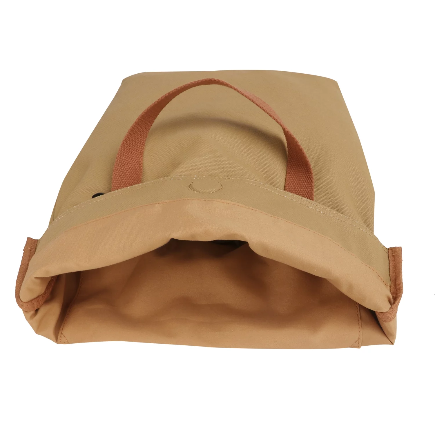 TOURBON Cycling Bicycle Pannier Waxed Canvas Waterproof Clip-On Quick-Release Bike Bag Shoulder Tote Bag for Women