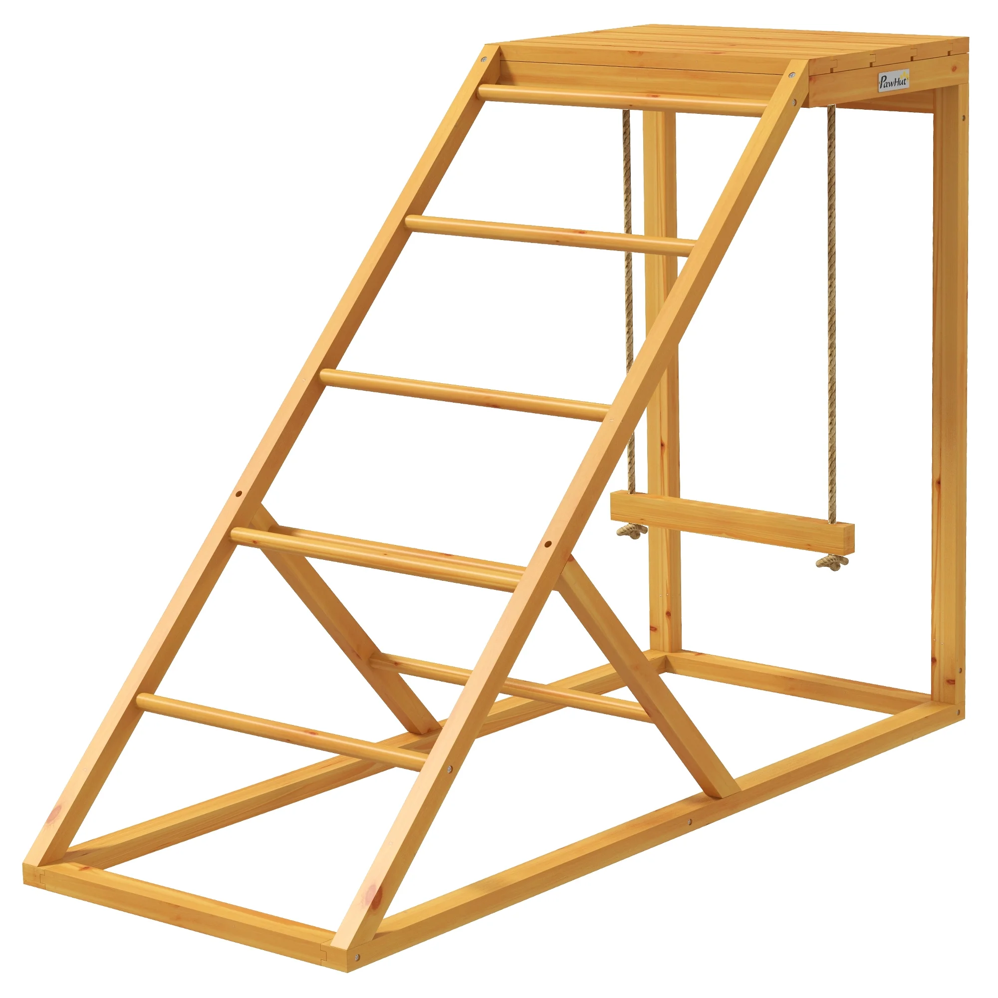 PawHut Chicken Activity Play Chicken Coop Toy Hen Accessory w/ Platform
