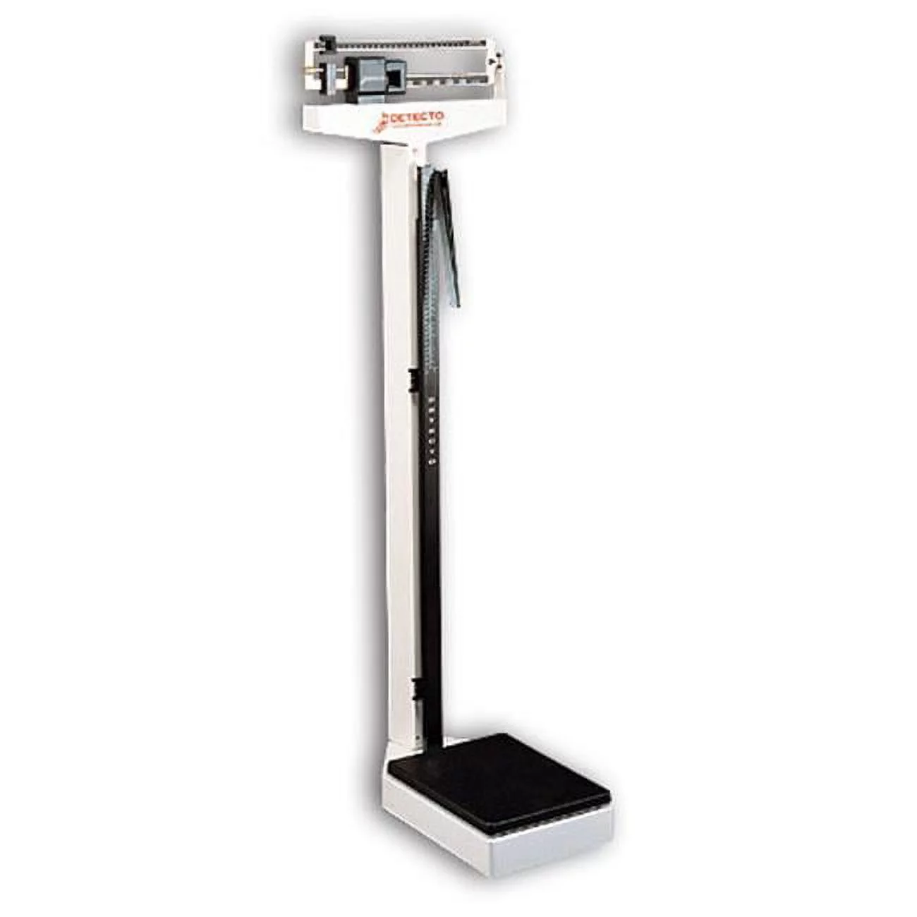 Cardinal Scale-Detecto 10.5 in. X 14.5 in. Platform Eye Level Physician Scale 400 Lb X 4 Oz with Height Rod