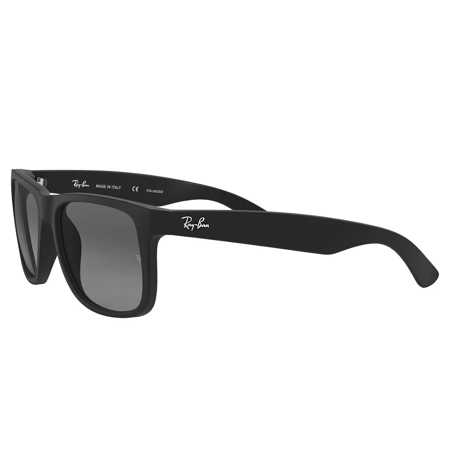 Ray--Ban Justin Black Classic Rectangular Men's Sunglasses RB4165- 55mm Adult