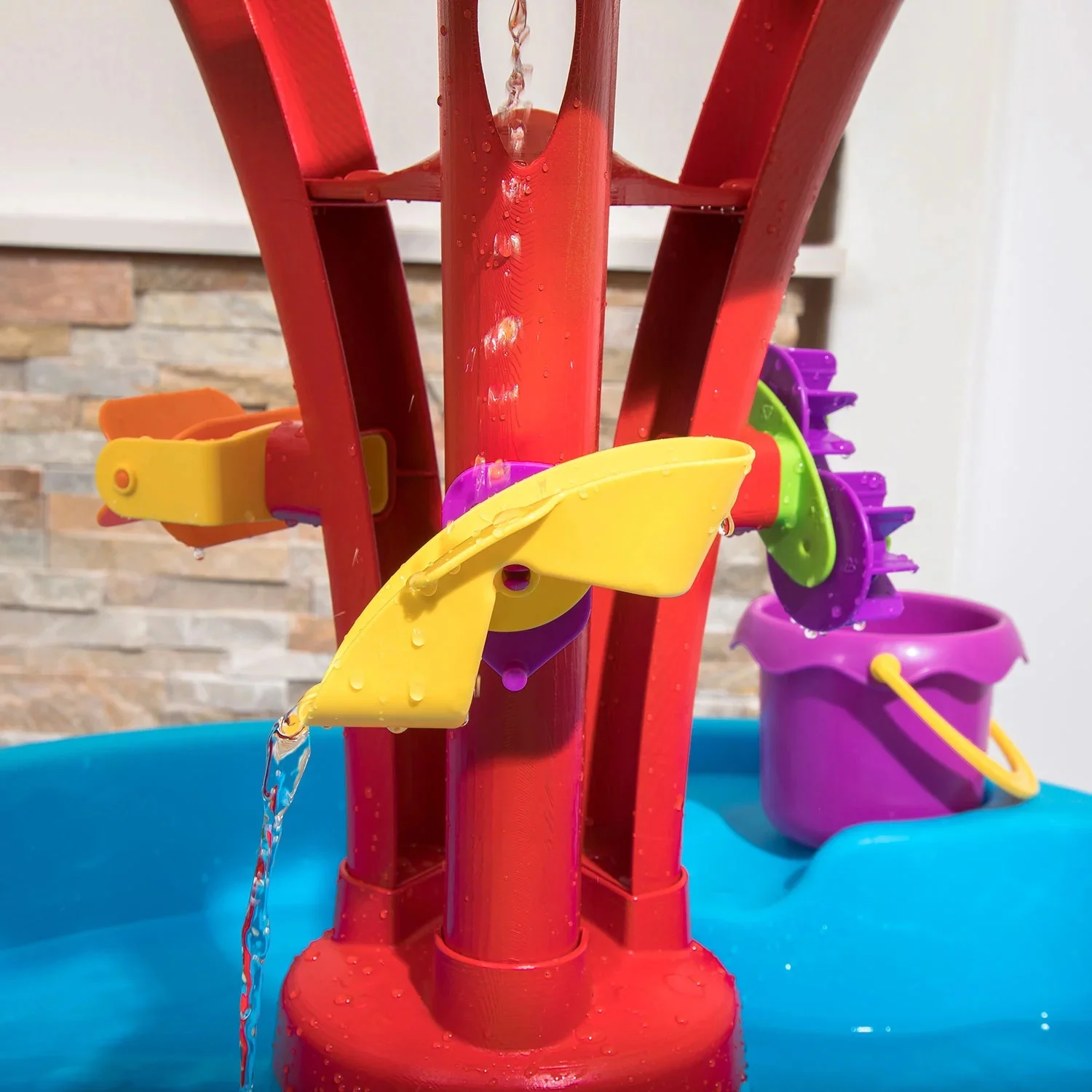 Step2 990003200 Summer Showers Splash Tower Water Table for Toddlers