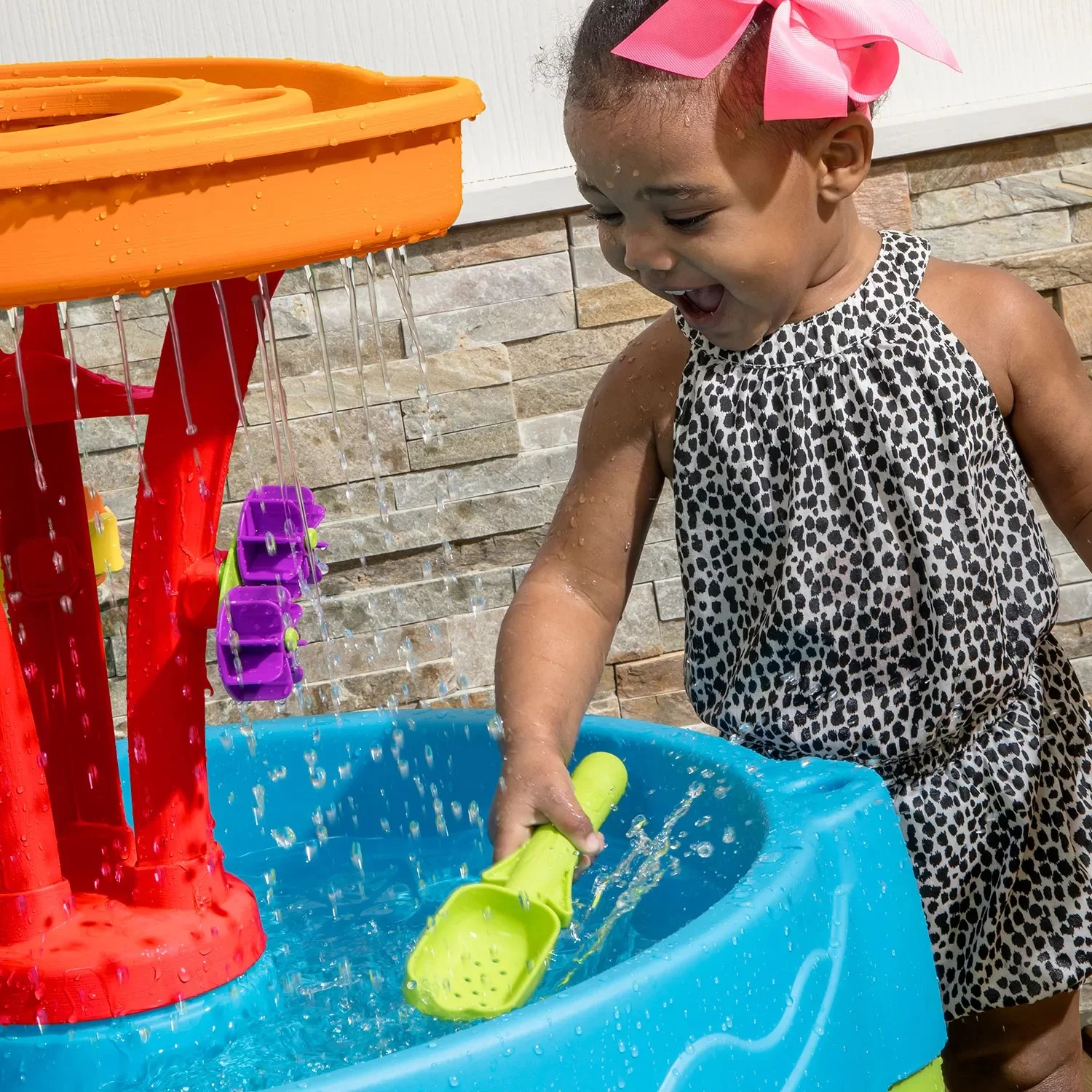 Step2 990003200 Summer Showers Splash Tower Water Table for Toddlers