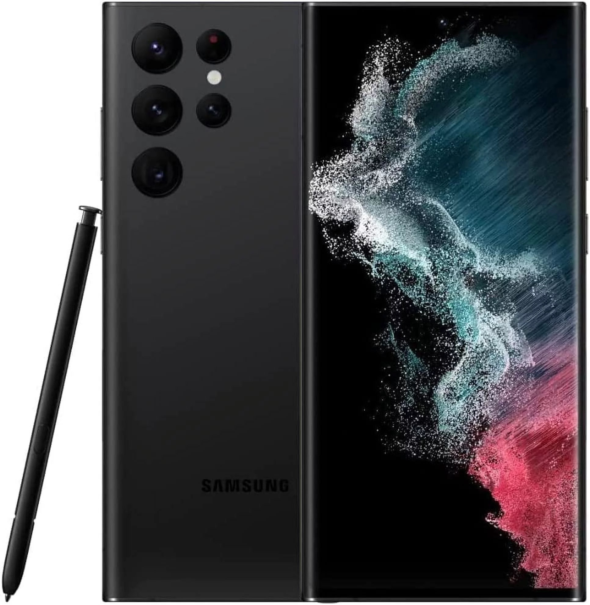Restored Samsung Galaxy S22 Ultra 5G S908U (T-Mobile Only) 128GB Phantom Black (Refurbished)