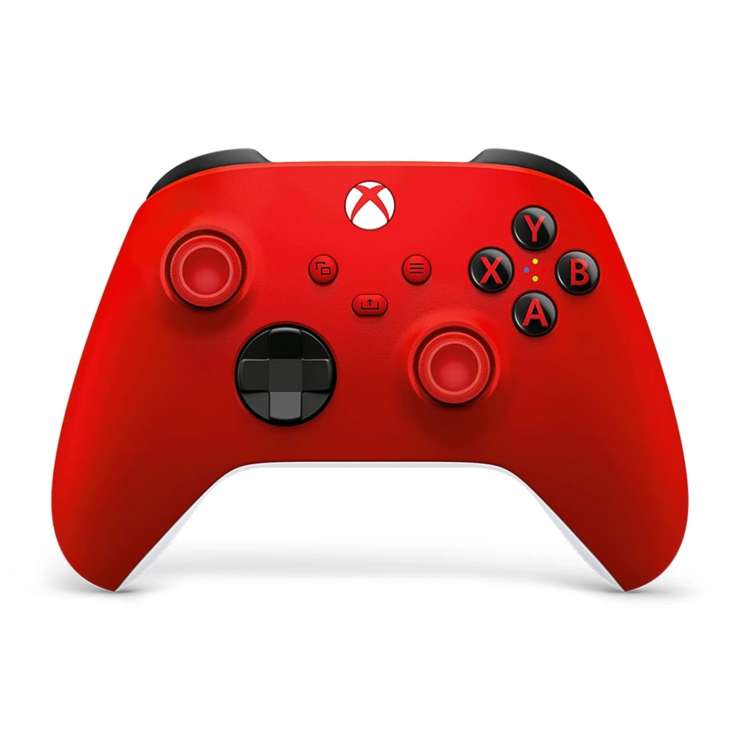 Microsoft Xbox Series S 512GB All-Digital (Disc-Free Gaming), Extra Red Wireless Controller – Holiday Console with Mazepoly Accessories
