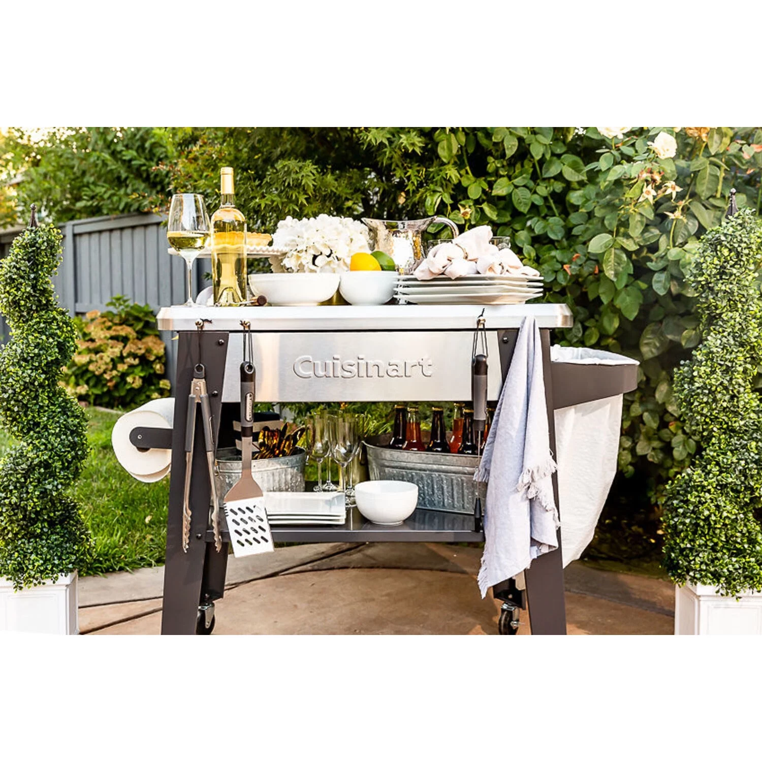 Cuisinart Outdoor Stainless Steel Grill Prep Table