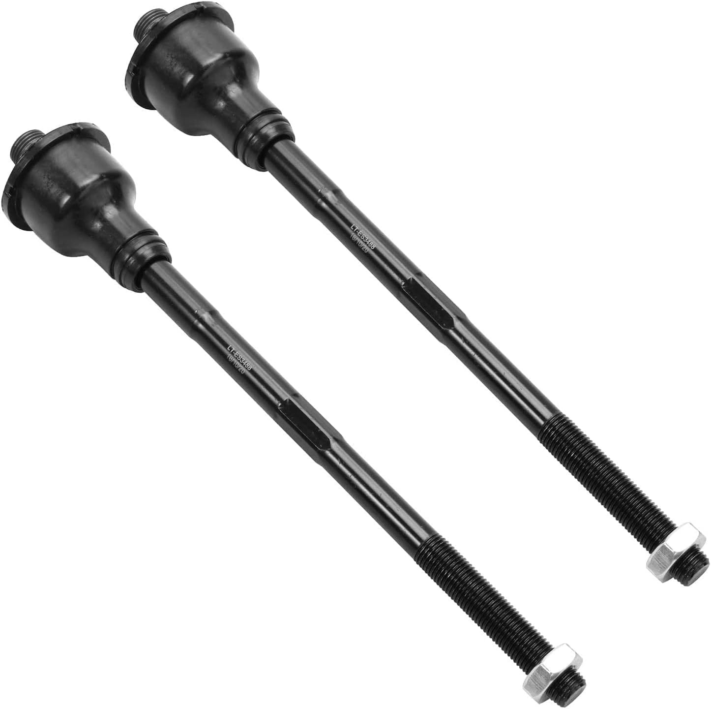 Front 6pc Tie Rods Kit for Chevy Silverado GMC Sierra Avalanche Suburban Yukon XL 1500 Tahoe Cadillac Escalade ESV EXT, 4 Tie Rod Ends 1 Idler Arm 1 Pitman Arm Replacement