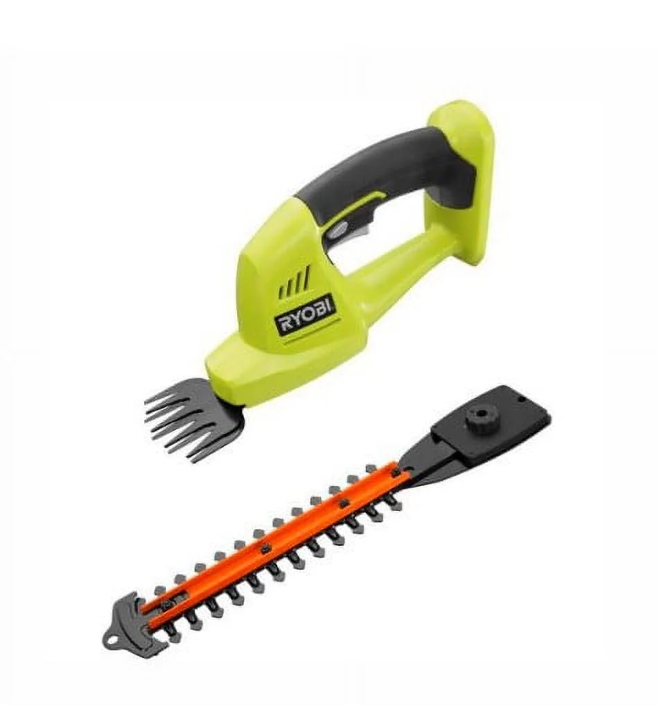 Ryobi ONE+ 18 Volt Lithium-Ion Cordless Grass Shear & Shrubber (Equipment only)
