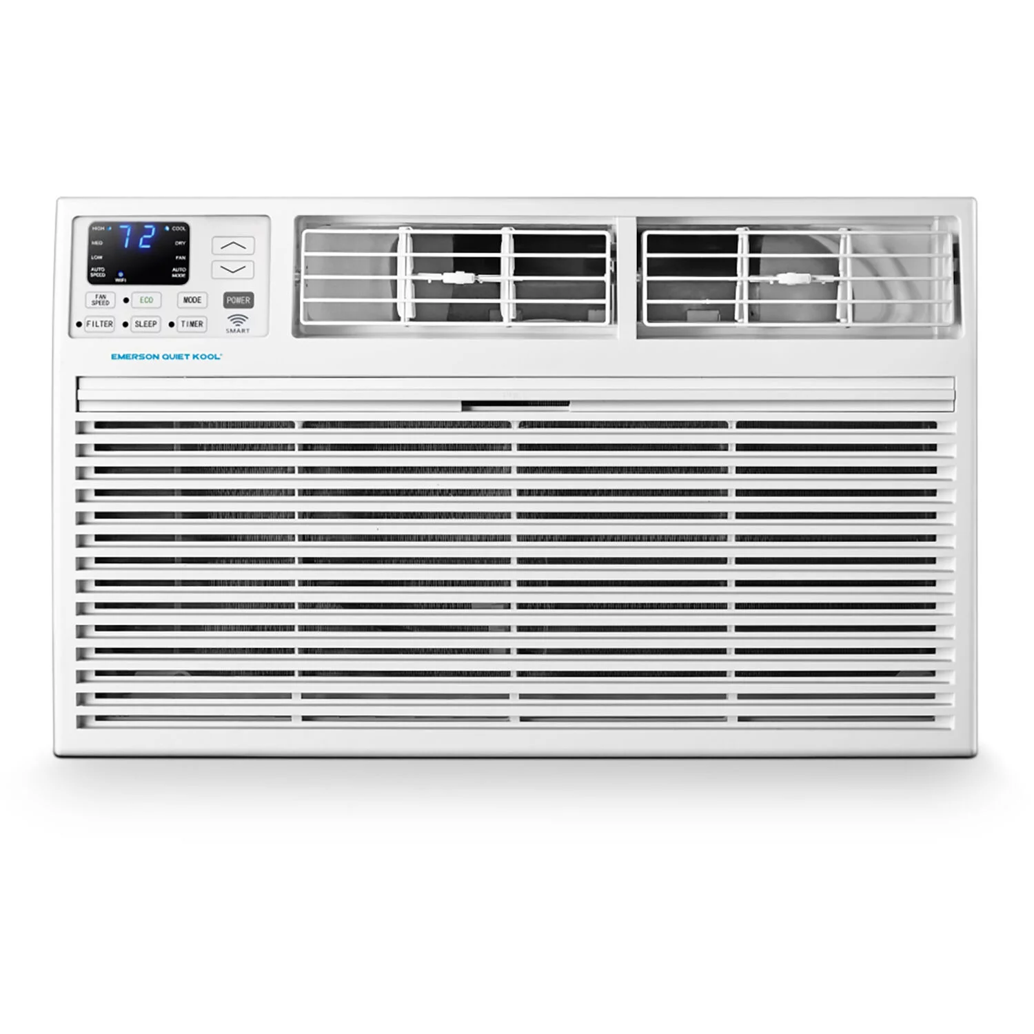 Emerson Quiet Kool 14,000 BTU 230V Smart Through-the-Wall Air Conditioner with Remote, Wi-Fi