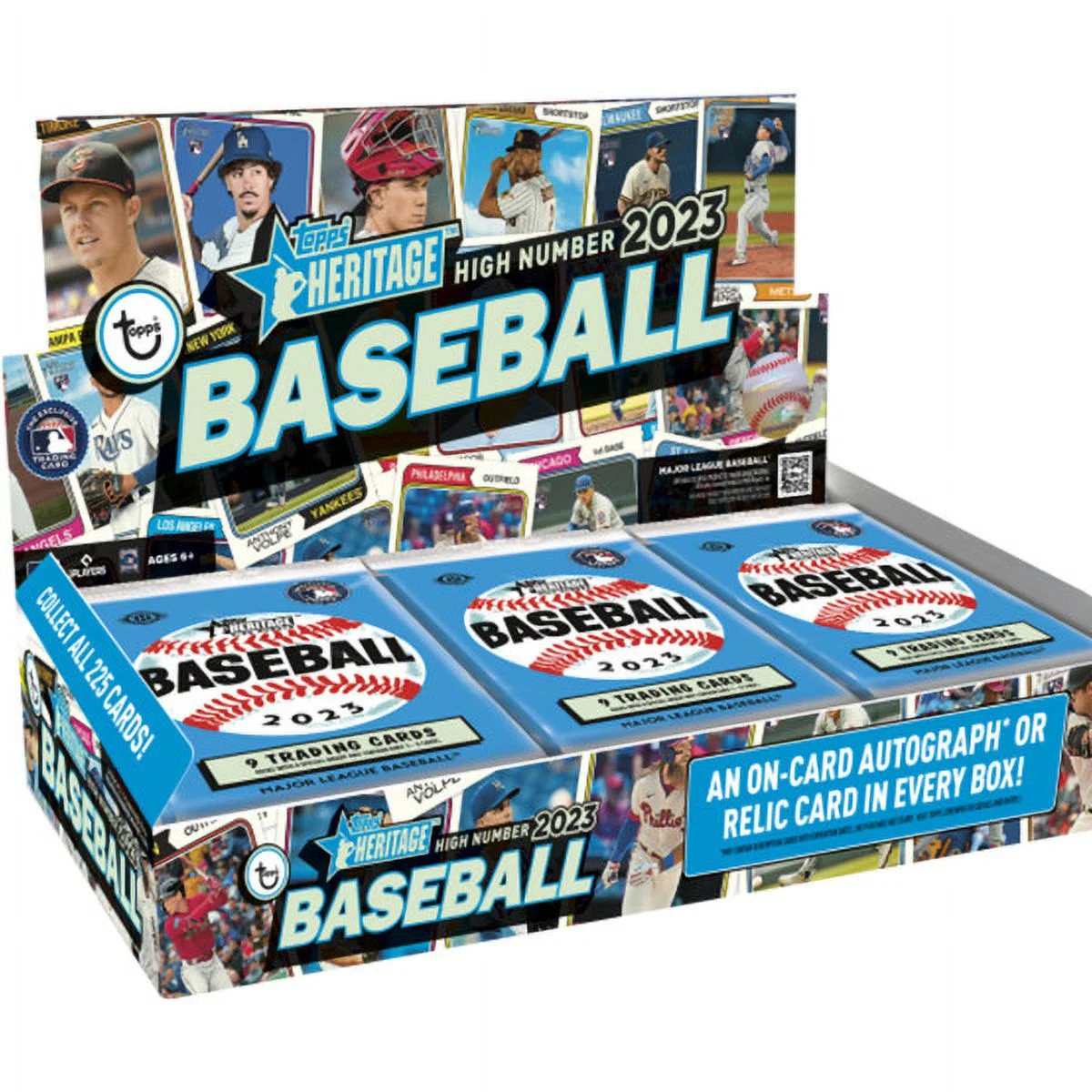 2023 MLB® Heritage High Number Hobby Box by TOPPS® (Factory Sealed)