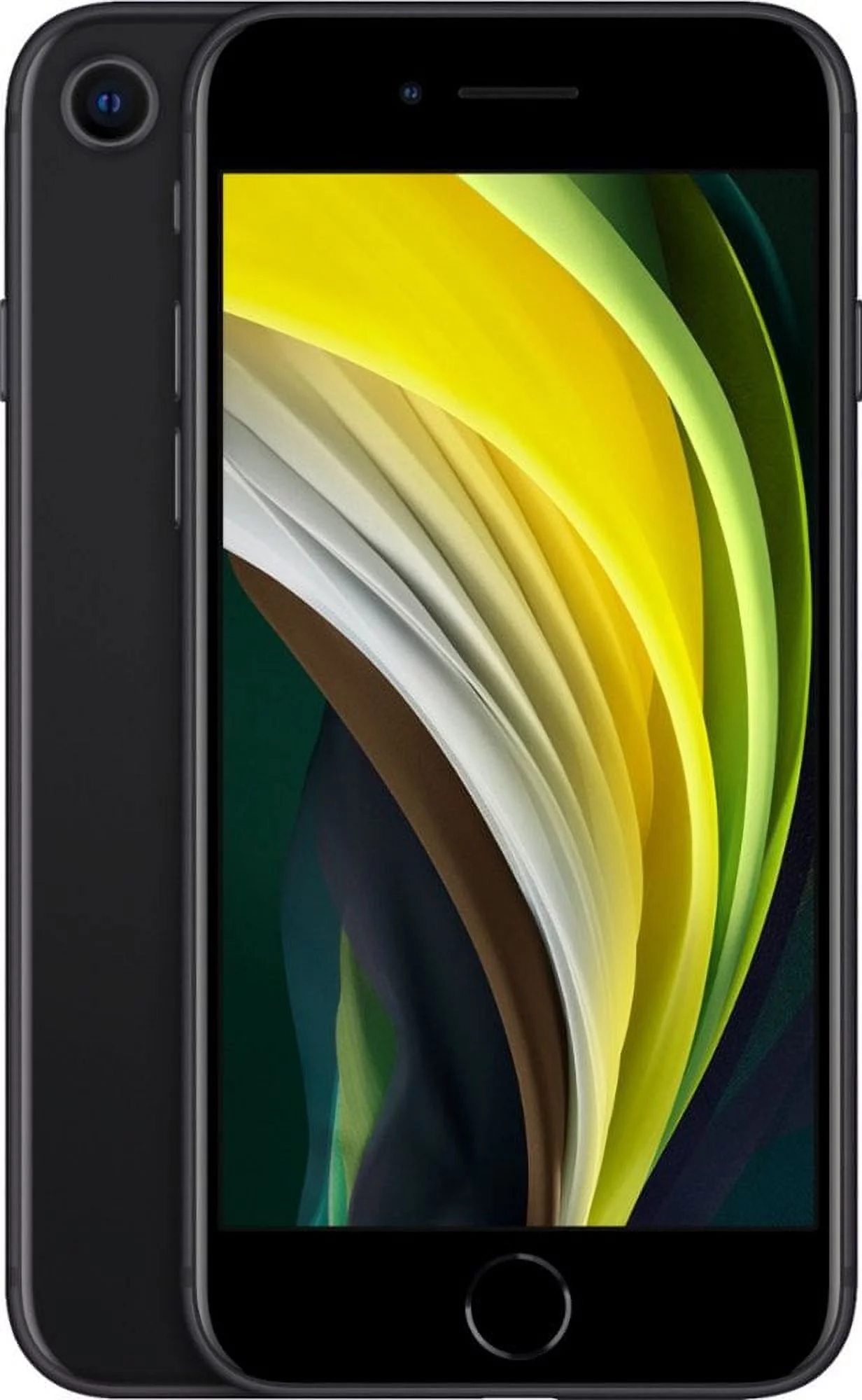 Restored Apple iPhone SE 2 64GB Black LTE Cellular Boost Mobile MHHF3LL/A (Refurbished)