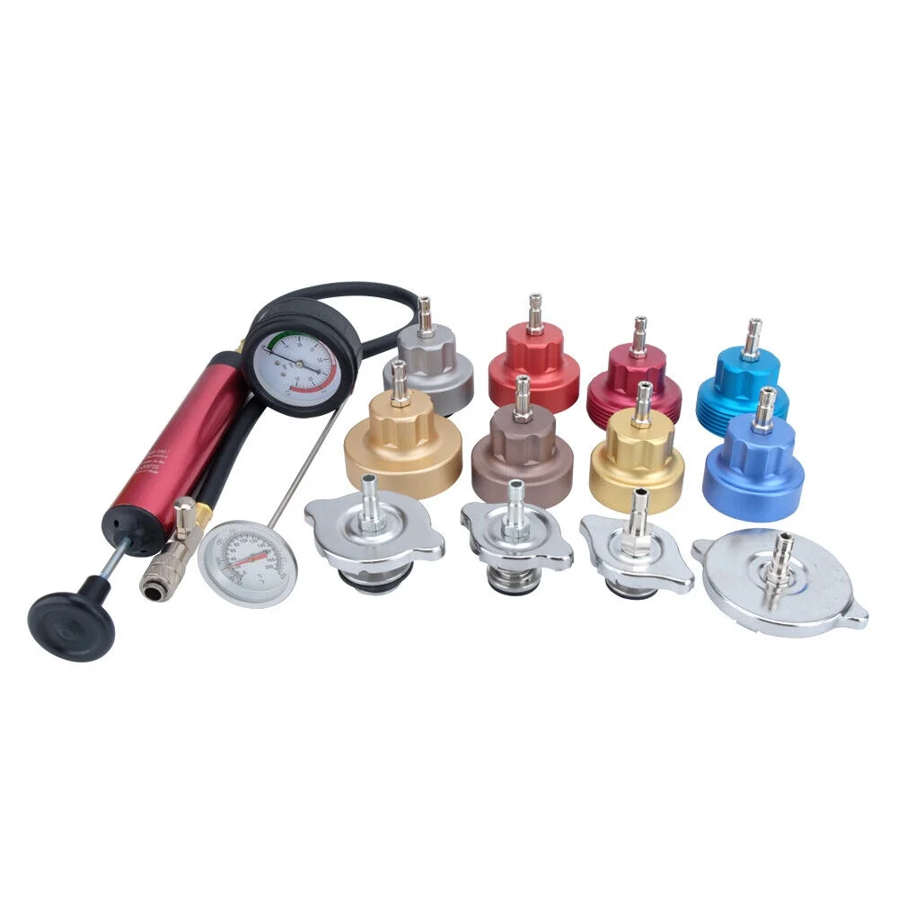 Pressure Tester Cooling System Radiator Coolant Head Gasket Leak Detector