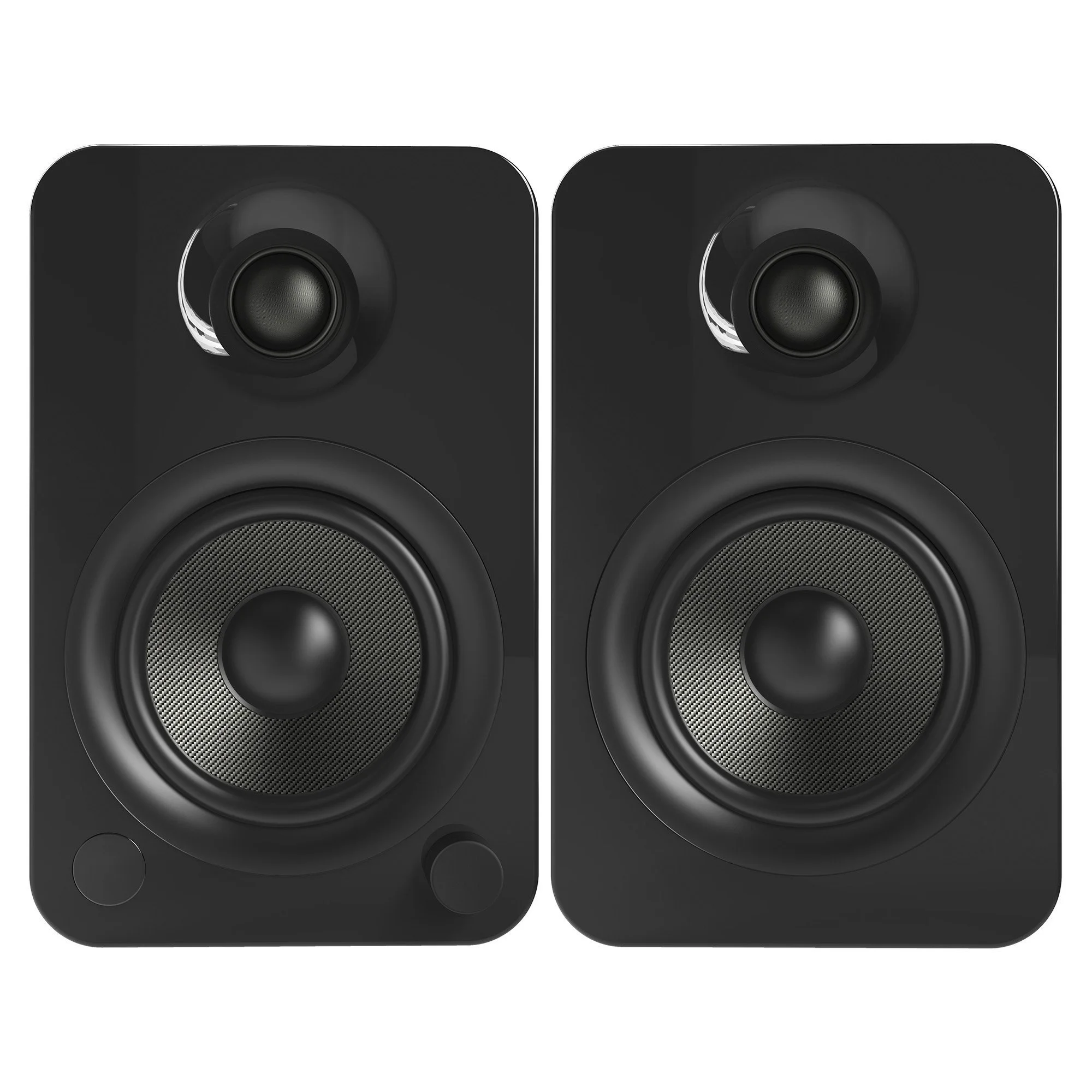 Kanto Living YU4 2-Way Powered Bookshelf Speakers (Pair, Pure)