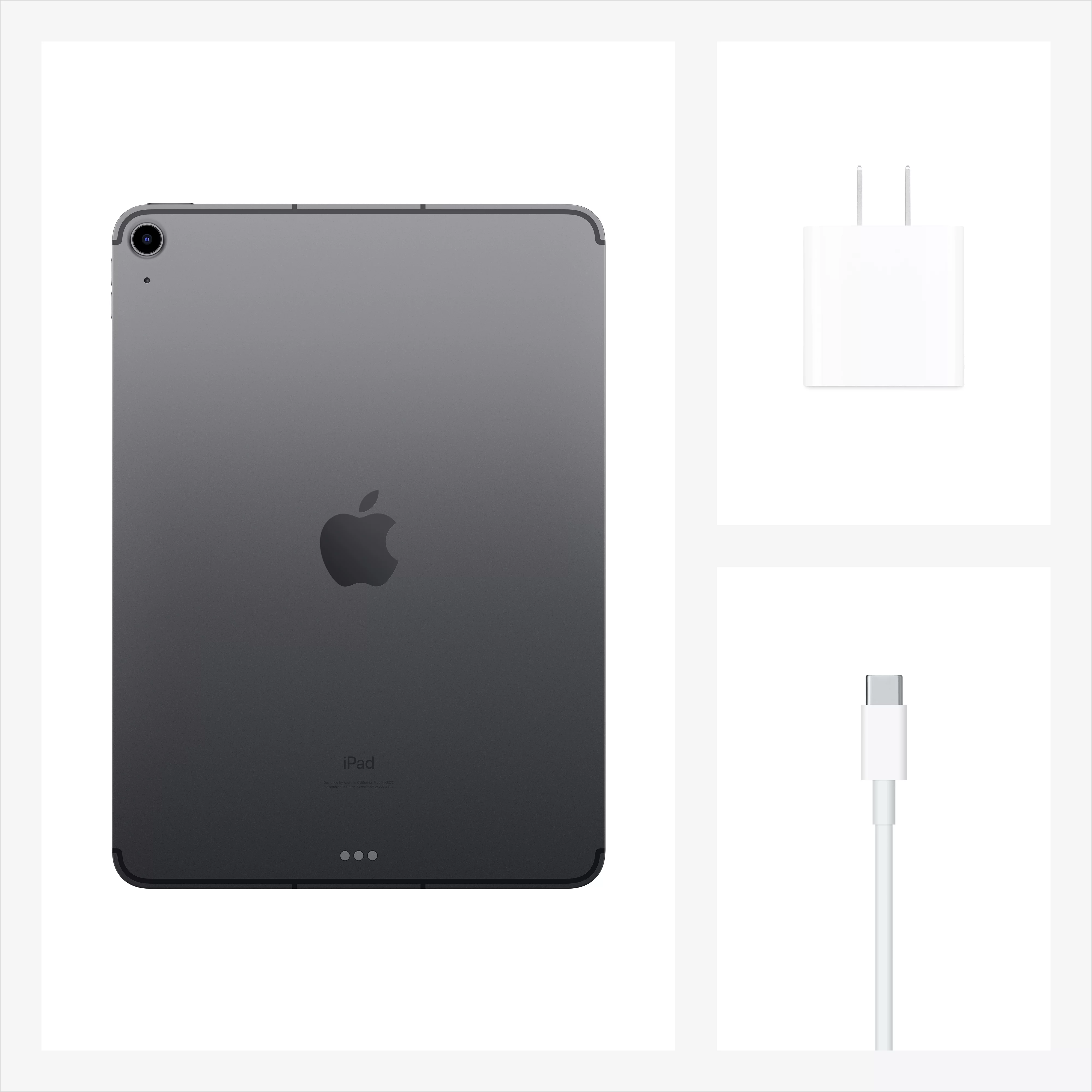 Restored Apple 10.9-inch iPad Air Wi-Fi + Cellular 256GB - Space Gray (Refurbished)