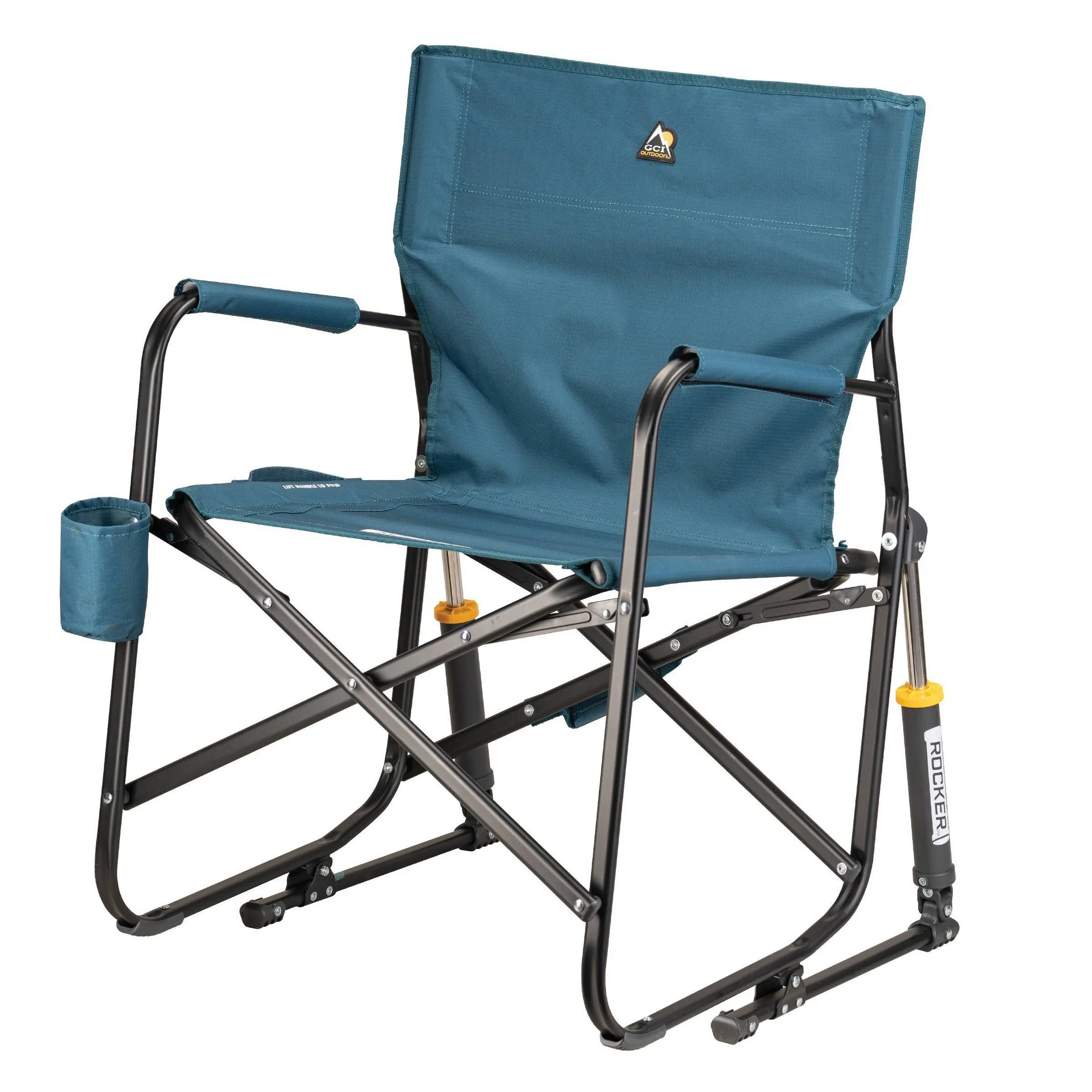 Freestyle Rocker Foldable Rocking Camp Chair - Slate