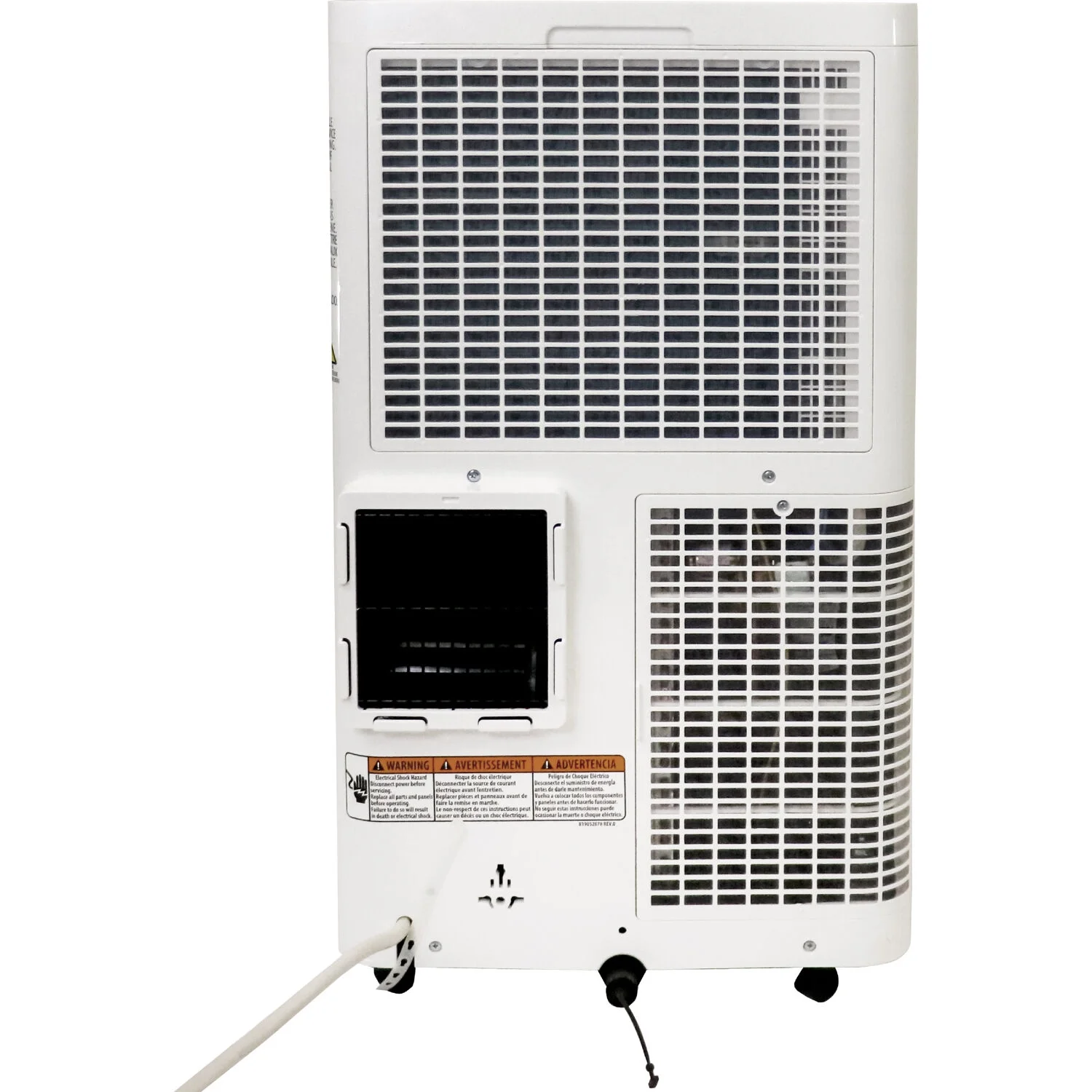 Whirlpool 10,000 BTU (14,000 BTU ASHRAE) Portable Air Conditioner with Remote, 700 Sq ft, WHNP141AW