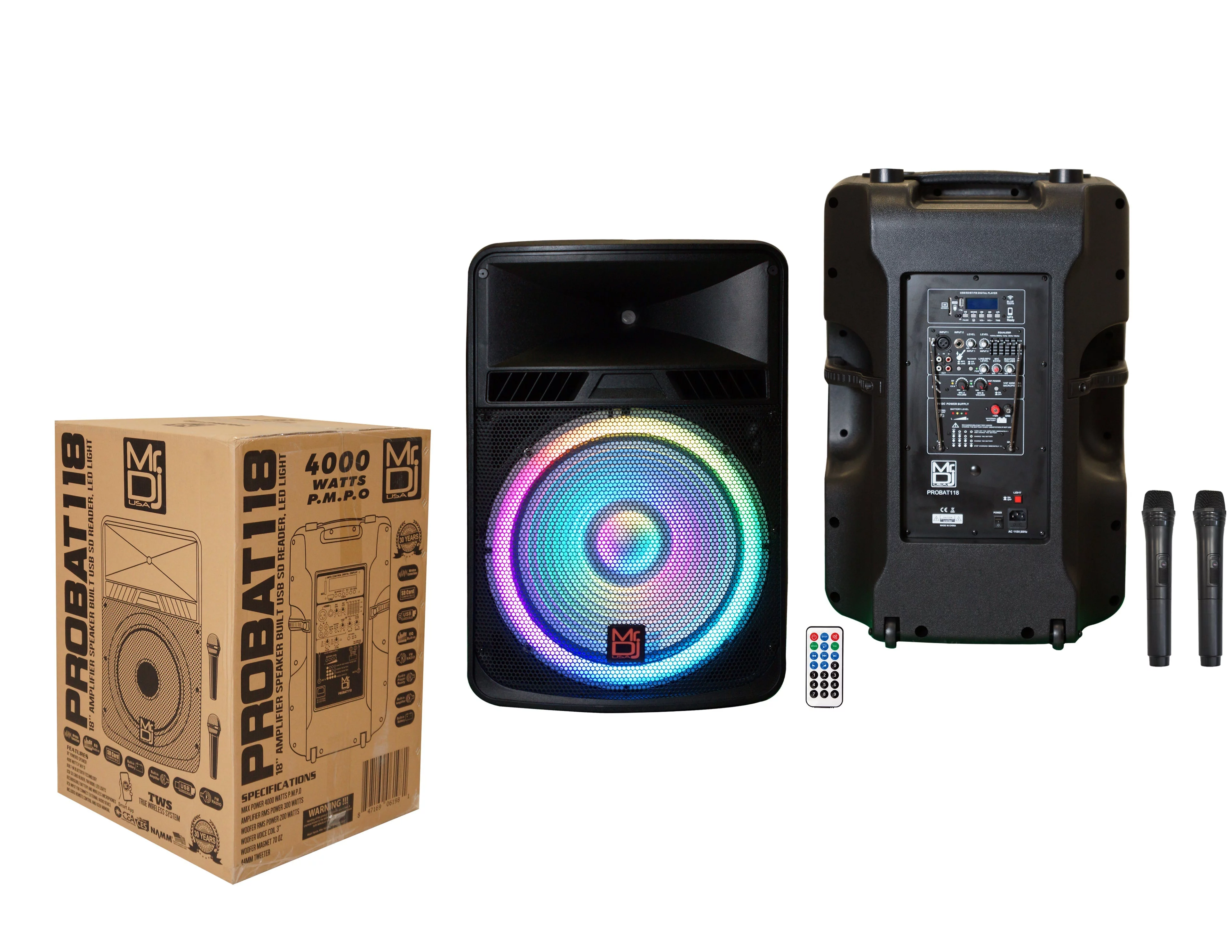 2 MR DJ PROBAT118 18