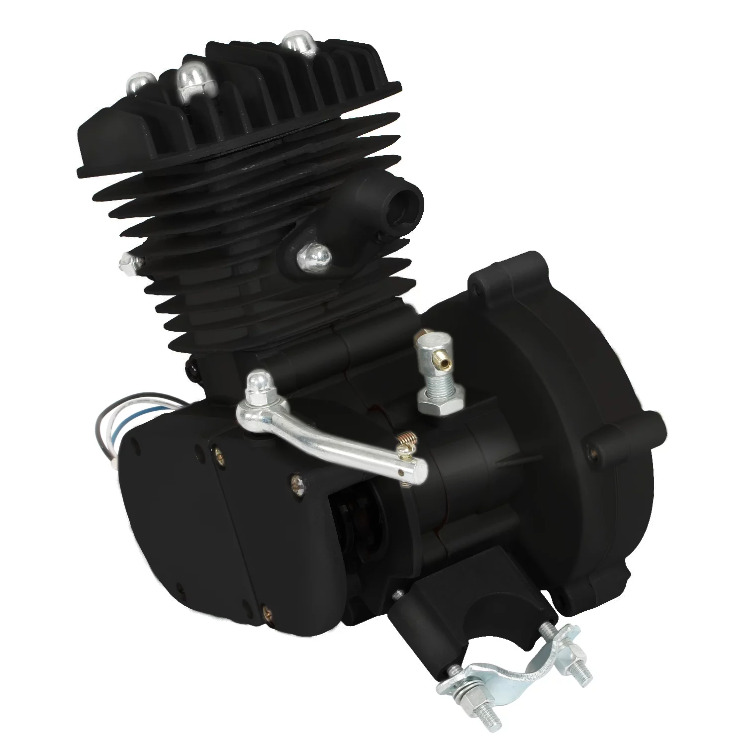 UBesGoo 80cc 2 Stroke Motor Engine Kit Gas for Motorized Bicycle Bike Black New
