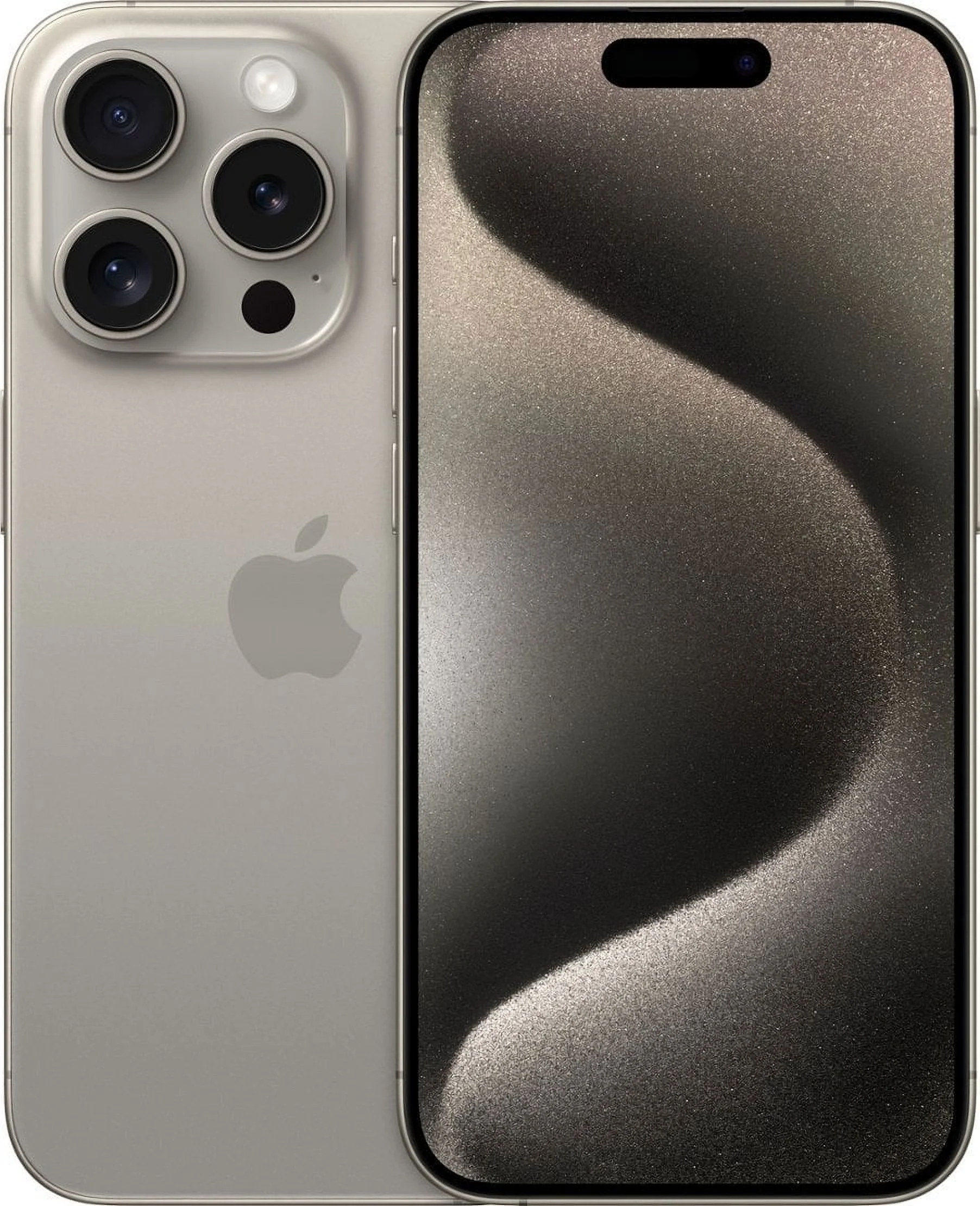 Restored Apple iPhone 15 Pro Max 512GB (Verizon) Natural Titanium MU6D3LL/A Excellent Condition